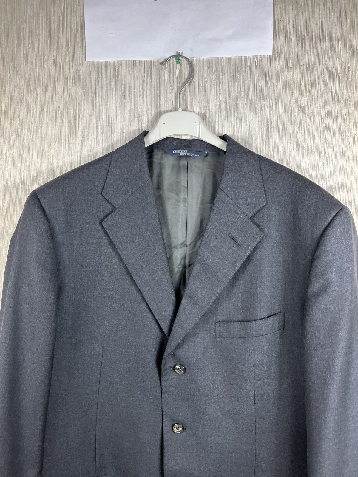 Polo Ralph Lauren × Ralph Lauren × Vintage Vintage Polo by Ralph Lauren extrafine wool blazer jacket Size 54L - 3 Thumbnail
