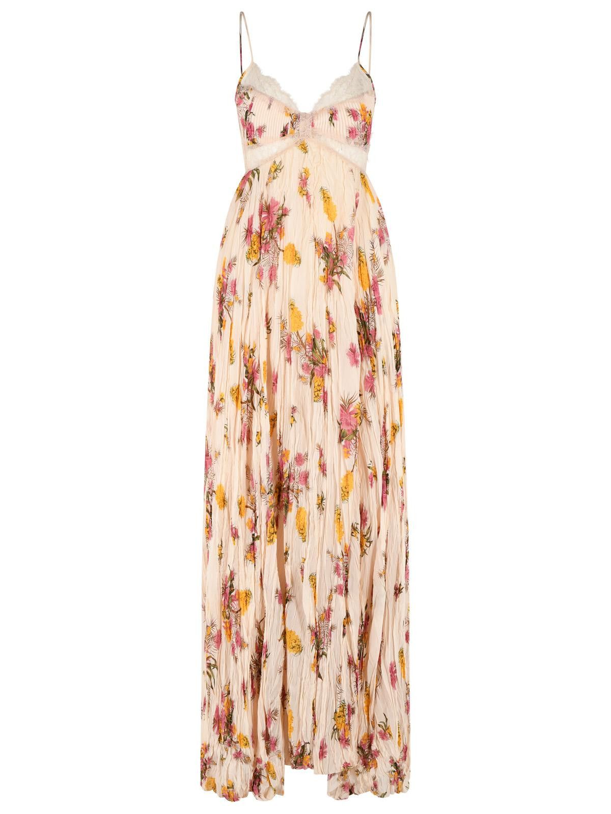 BLUMARINE Peach Viscose Dress