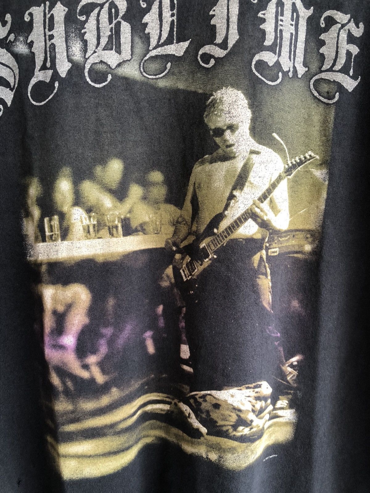 Band Tees × Japanese Brand 00s Distressed Sun Faded Sublime Tshirt Tee Size US M / EU 48-50 / 2 - 6 Thumbnail
