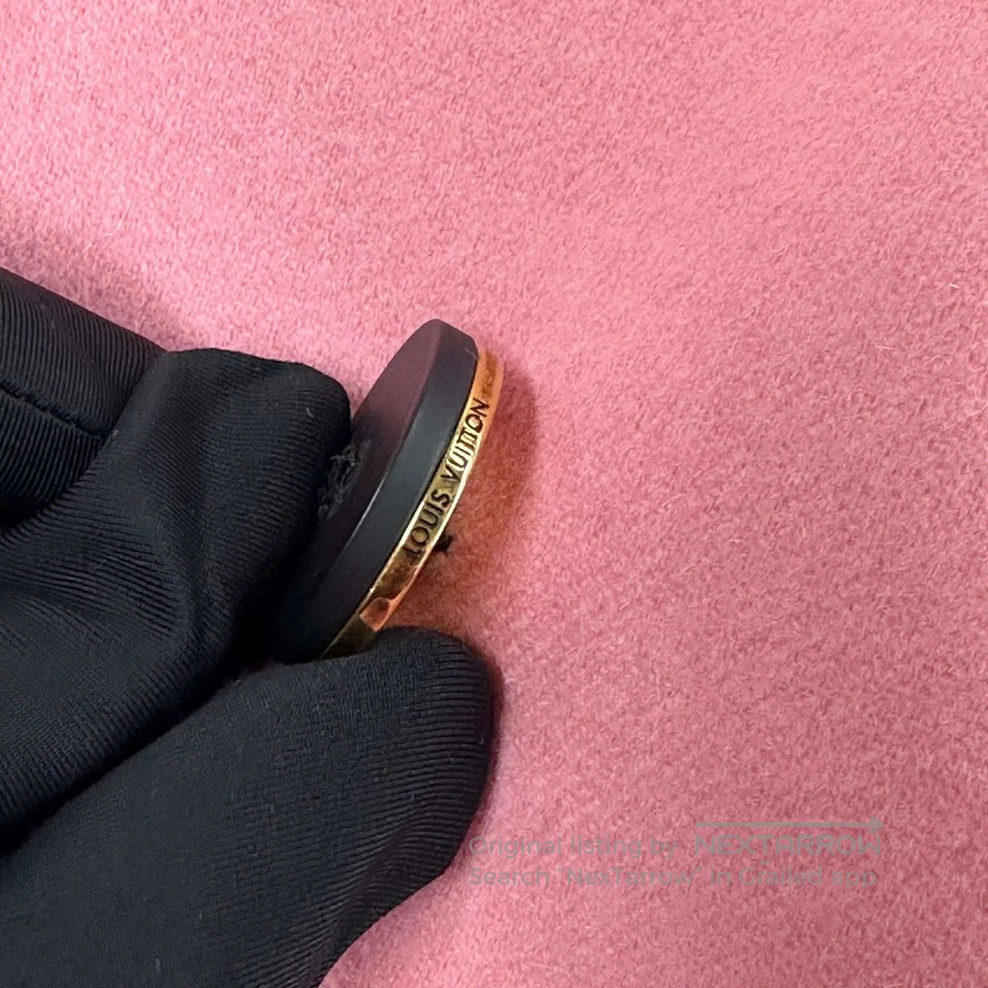 Louis Vuitton LV Pink Long Wool Coat Size 38. Size XS / US 0-2 / IT 36-38 - 4 Thumbnail