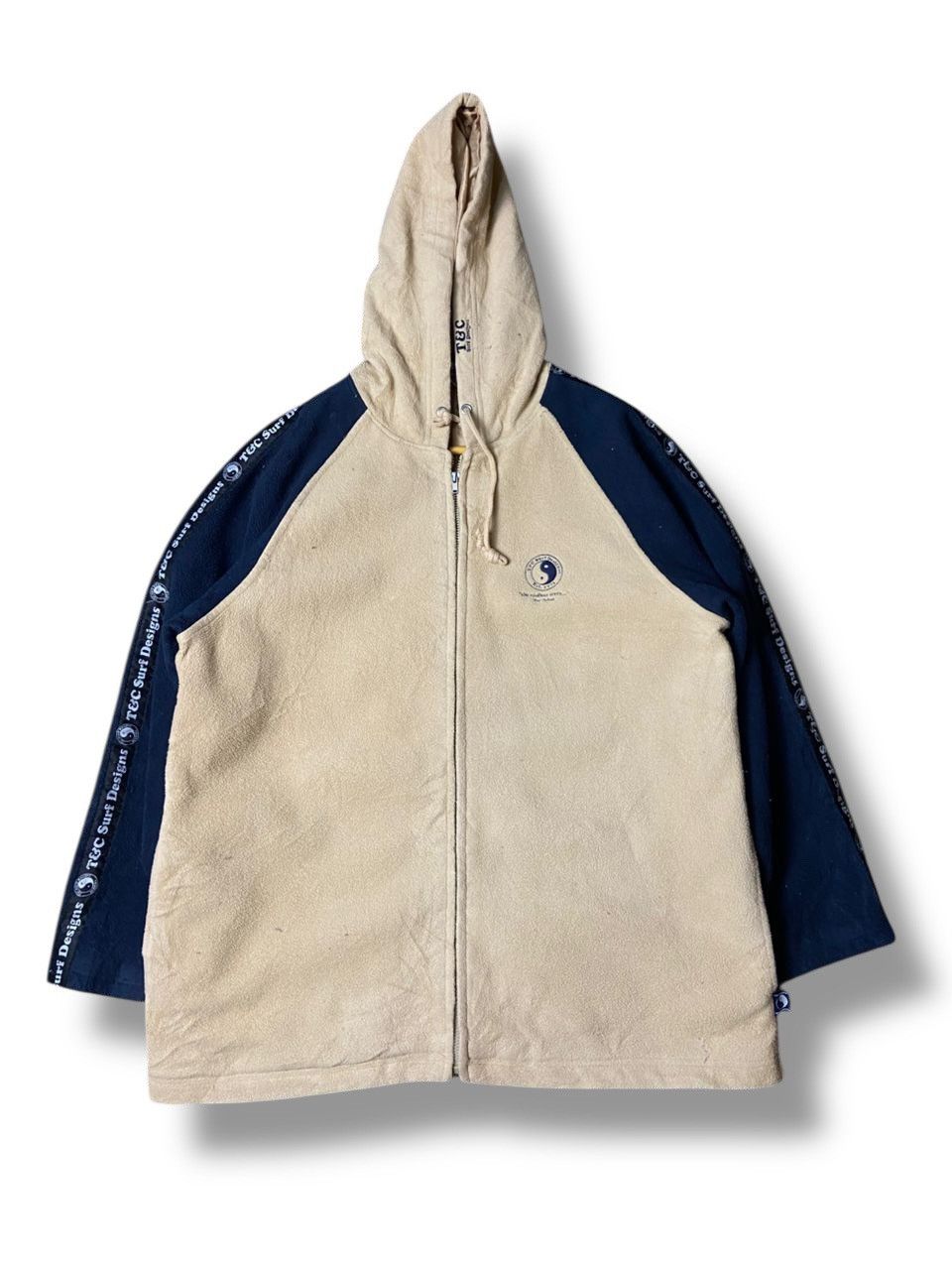 Japanese Brand × Vintage T&C Surf Designs Brand Fleece Hoodie Jacket (124) Size US XS / EU 42 / 0 - 1 Thumbnail