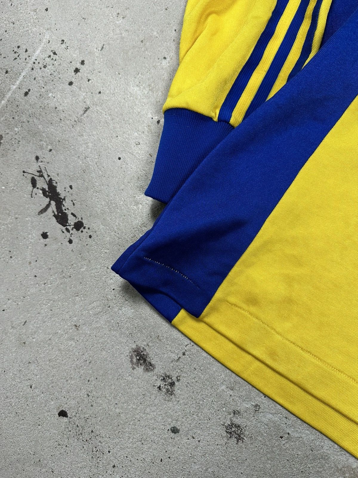 Adidas Vintage 80/90s Adidas Yellow Template Soccer Jersey Size US M / EU 48-50 / 2 - 9 Thumbnail