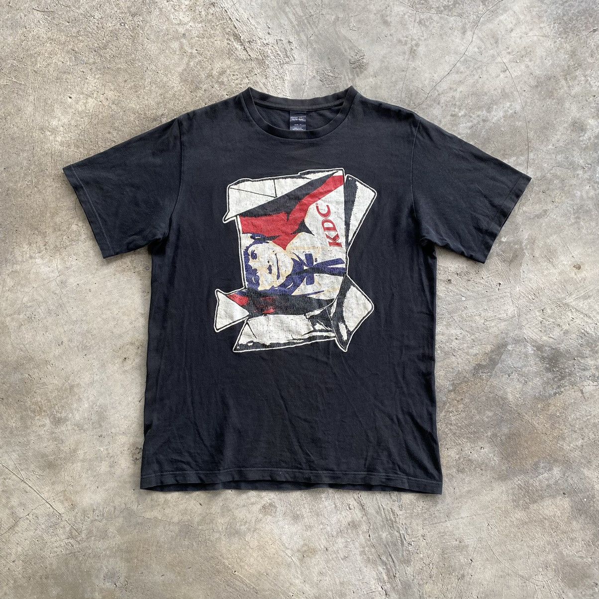 Number (N)ine NUMBER (N)INE Kurt Donald Cobain KFC Parody T-Shirt Size US L / EU 52-54 / 3 - 1 Thumbnail