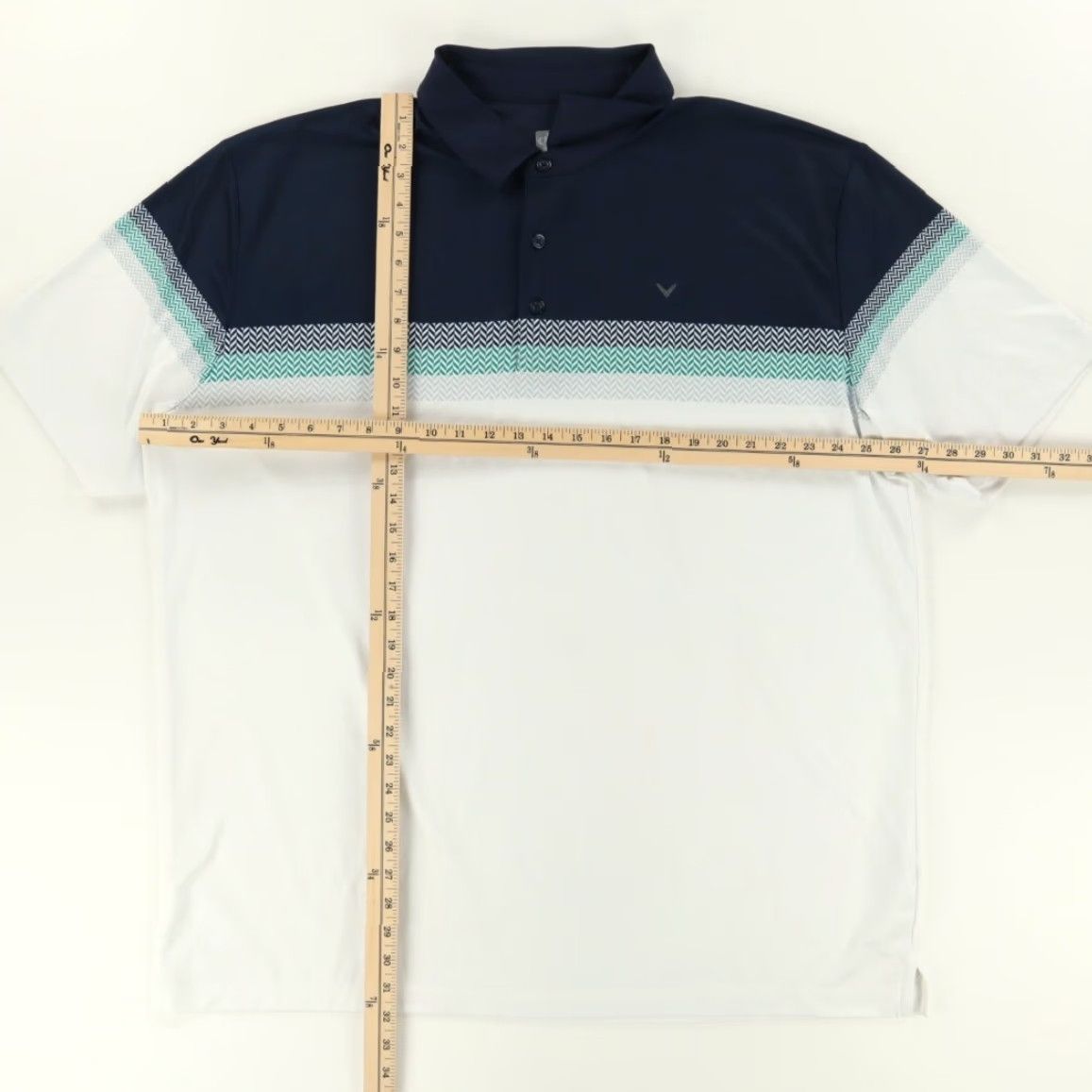 Callaway Callaway Polo Shirt Colorblock Opti-Dri 2XL Men's Polyester Shirt Size US XXL / EU 58 / 5 - 3 Thumbnail