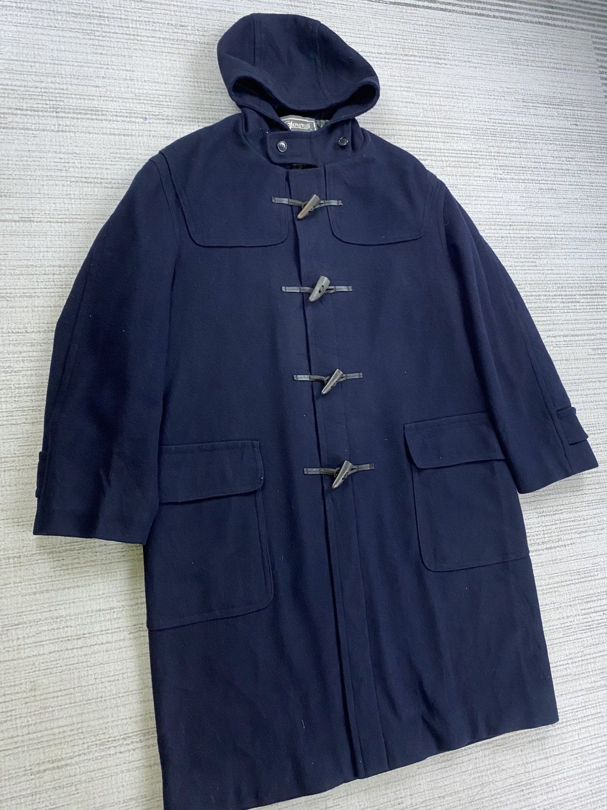 Gloverall Vintage Gloverall X Kent England Duffle Coat Wool Jacket Size US L / EU 52-54 / 3 - 3 Thumbnail