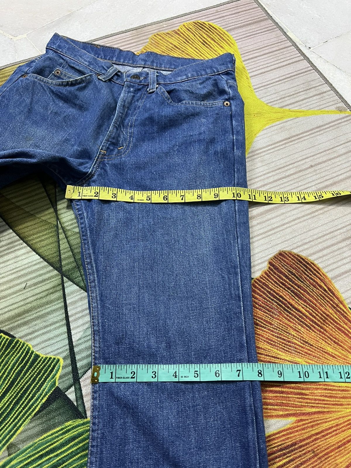 Levi's × Levi's Made & Crafted × Levi's Vintage Clothing FLARE💥VINTAGE 80’s LEVIS 517 ORANGE TAB BUTTON #8 Size US 27 - 11 Thumbnail