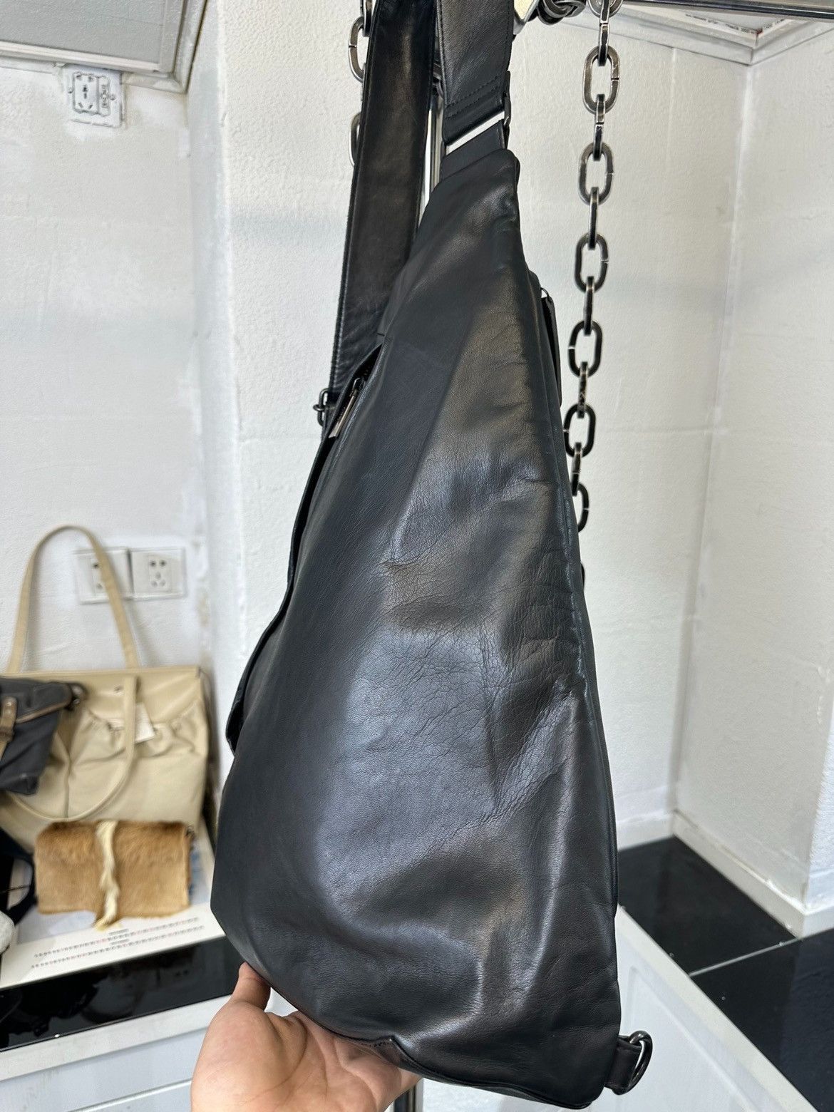 Yohji Yamamoto Yohji Yamamoto Yohji Yamamoto pour homme triangles backpac Size ONE SIZE - 4 Thumbnail