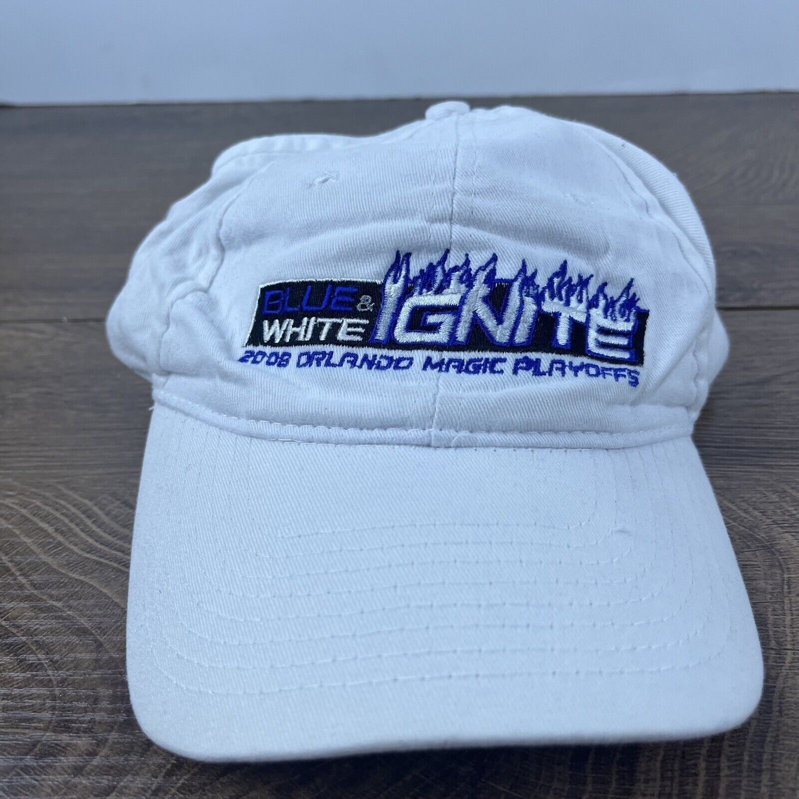 Other 2008 Orlando Magic Playoffs Hat Blue and White Ignite White Size ONE SIZE - 2 Thumbnail