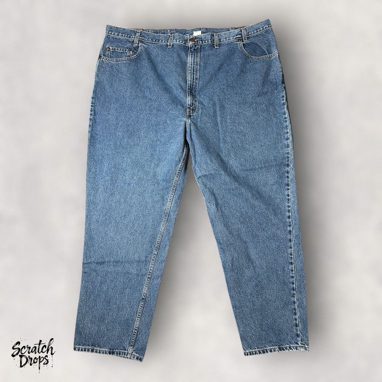 Levi's Vintage Levis Strauss Signature 545 Mens Jeans W52 L32 Loose Size US 38 / EU 54 - 2 Thumbnail