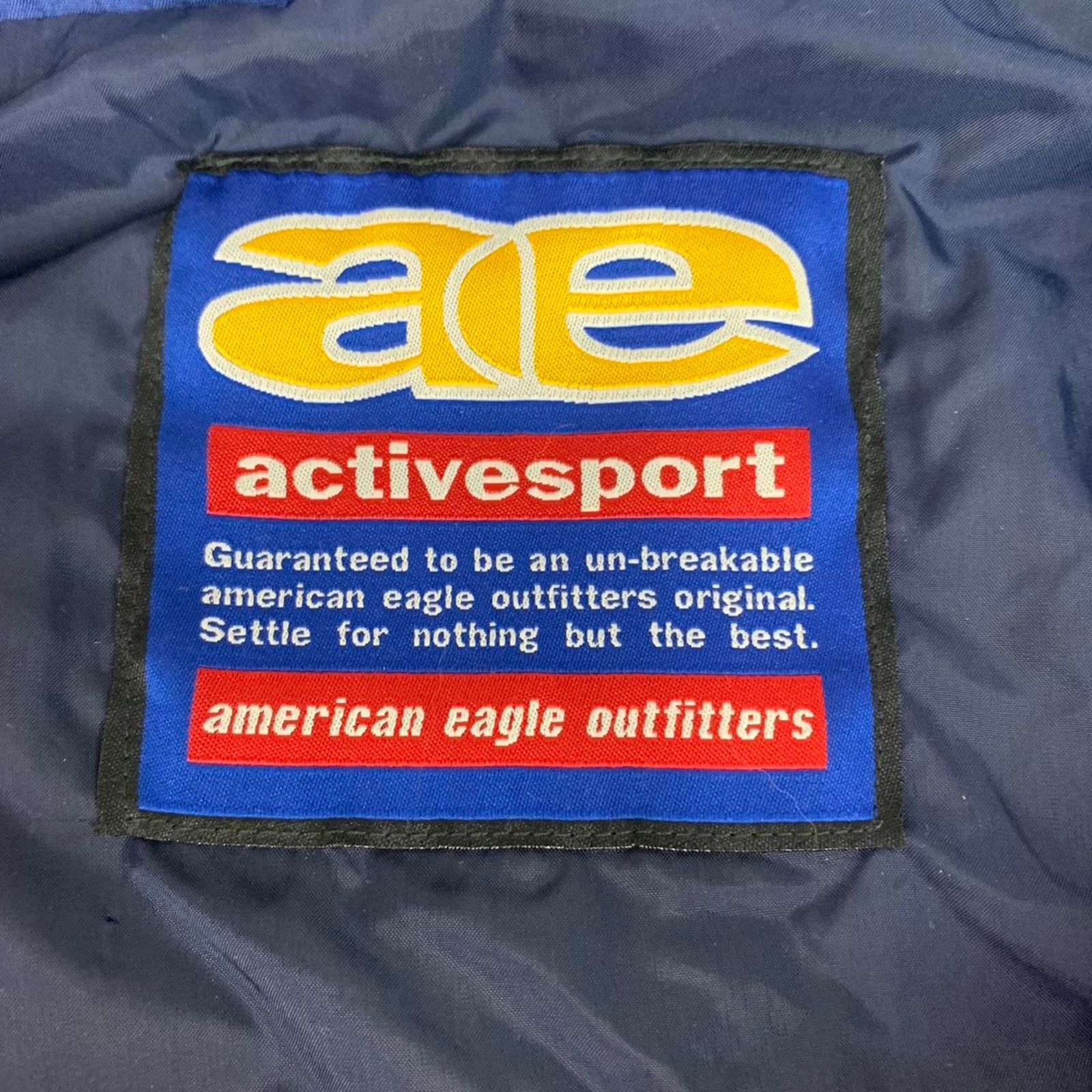 American Eagle Outfitters × Vintage Vintage 90s American Eagle Retro Windbreaker Jacket Size US XL / EU 56 / 4 - 6 Thumbnail