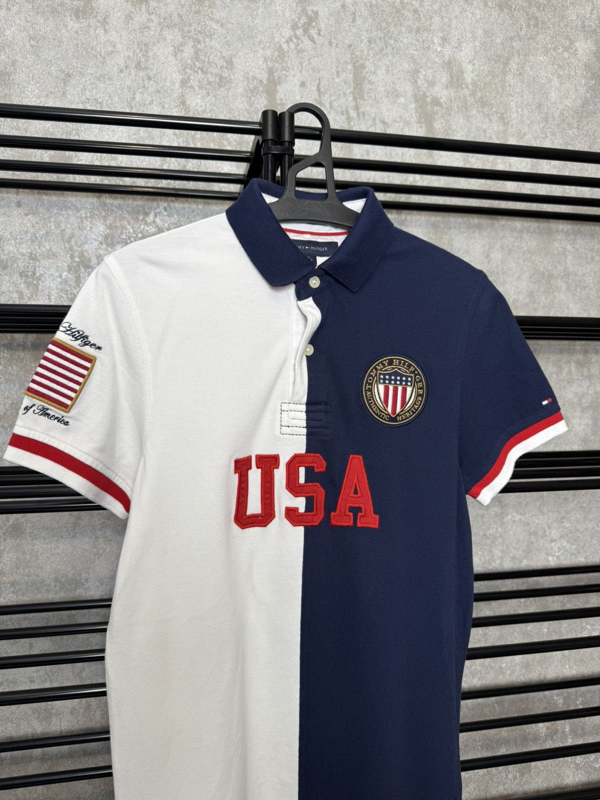 Tommy Hilfiger Vintage Rugby Tommy Hilfiger Polo USA Size US XS / EU 42 / 0 - 3 Thumbnail