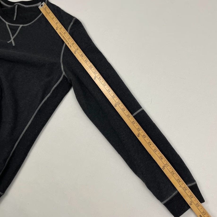 Lululemon Lululemon All Town Sweatshirt Mens L Gray Contrast Stitch Crewneck Athleisure Size US L / EU 52-54 / 3 - 6 Thumbnail