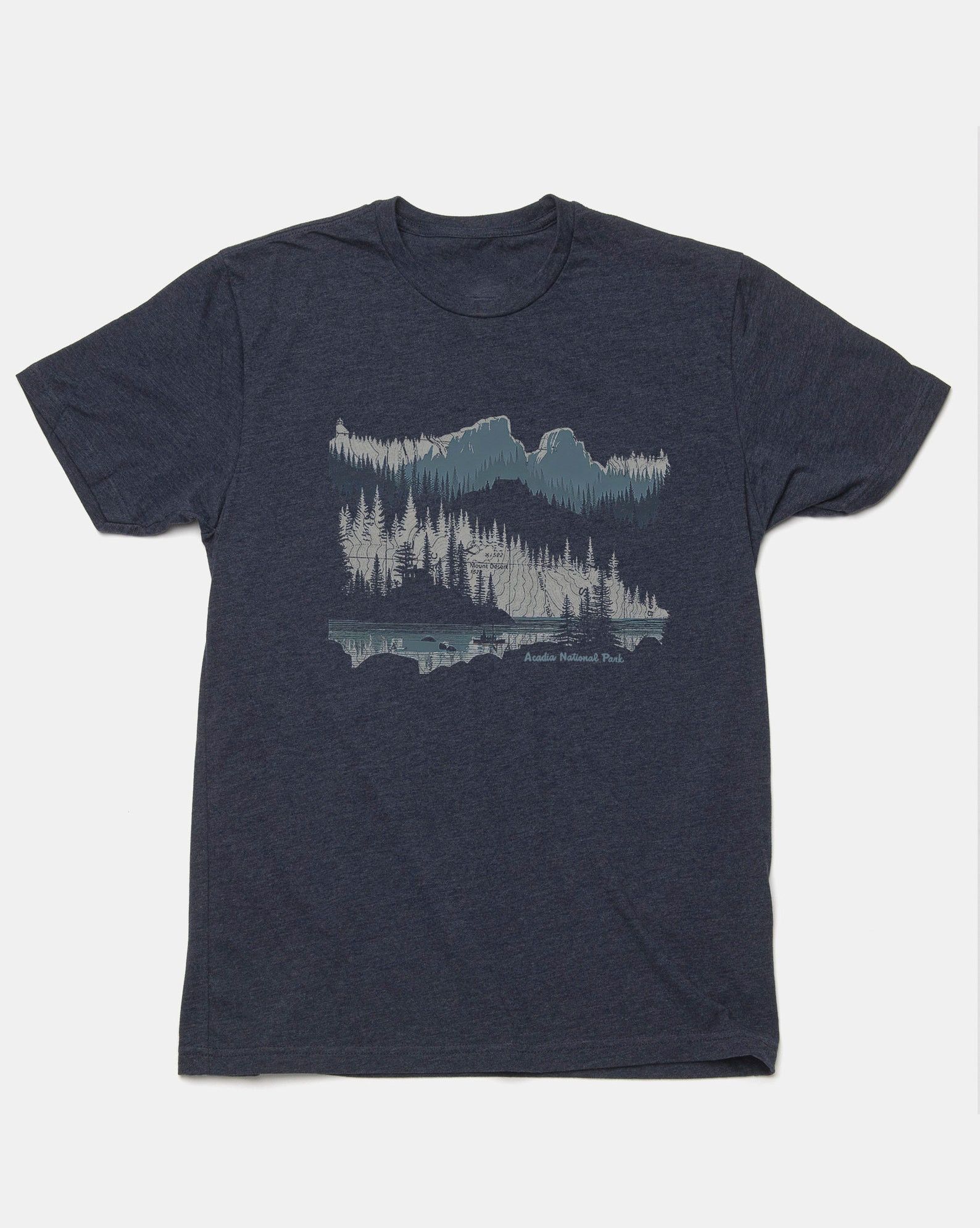 Designer × Vintage Men's Acadia National Park Graphic T-Shirt Size US M / EU 48-50 / 2 - 3 Thumbnail