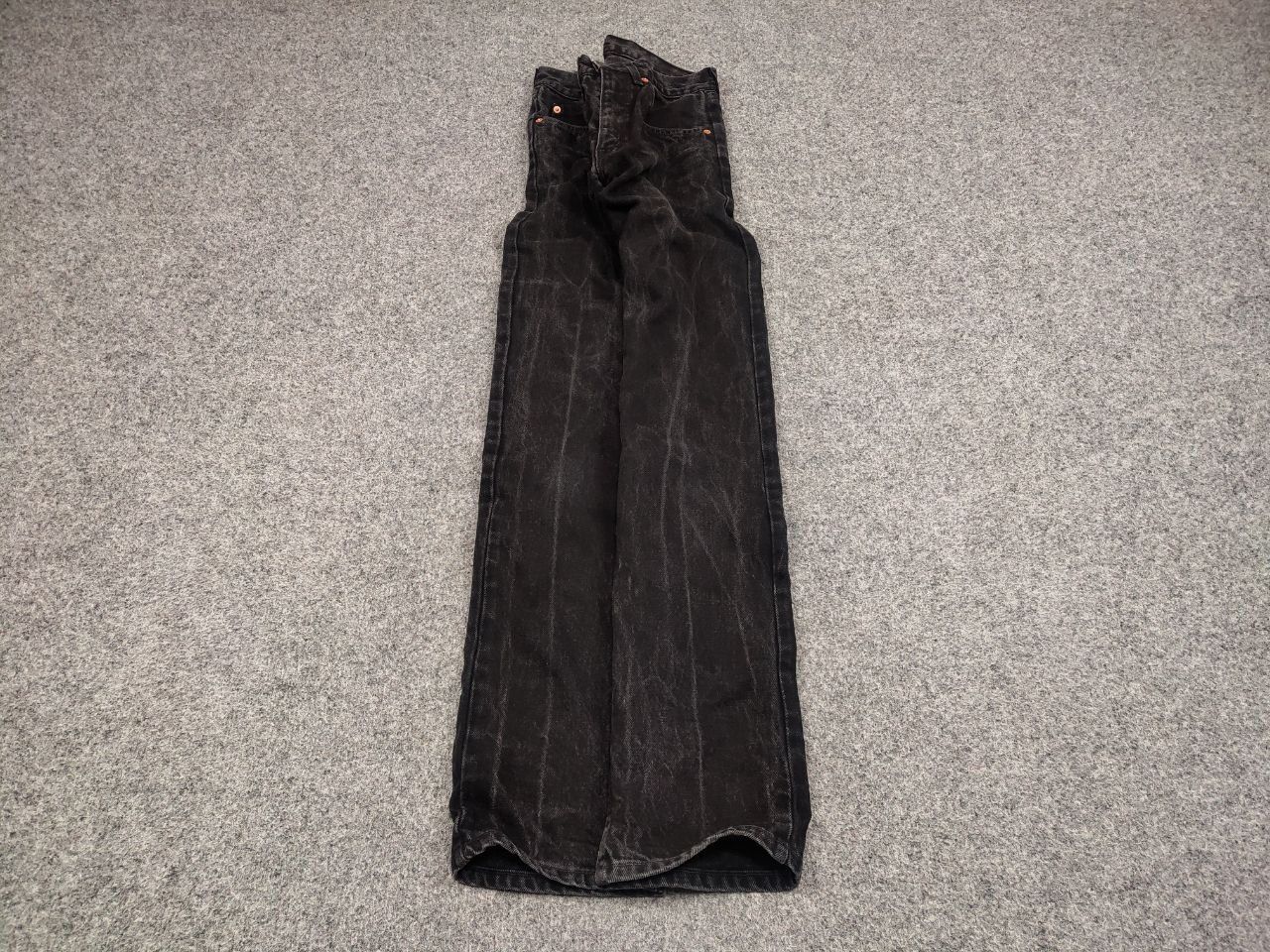 Levi's Vintage 90's Levis 615 fit Guide Faded Black Denim Jeans Size US 30 / EU 46 - 2 Thumbnail