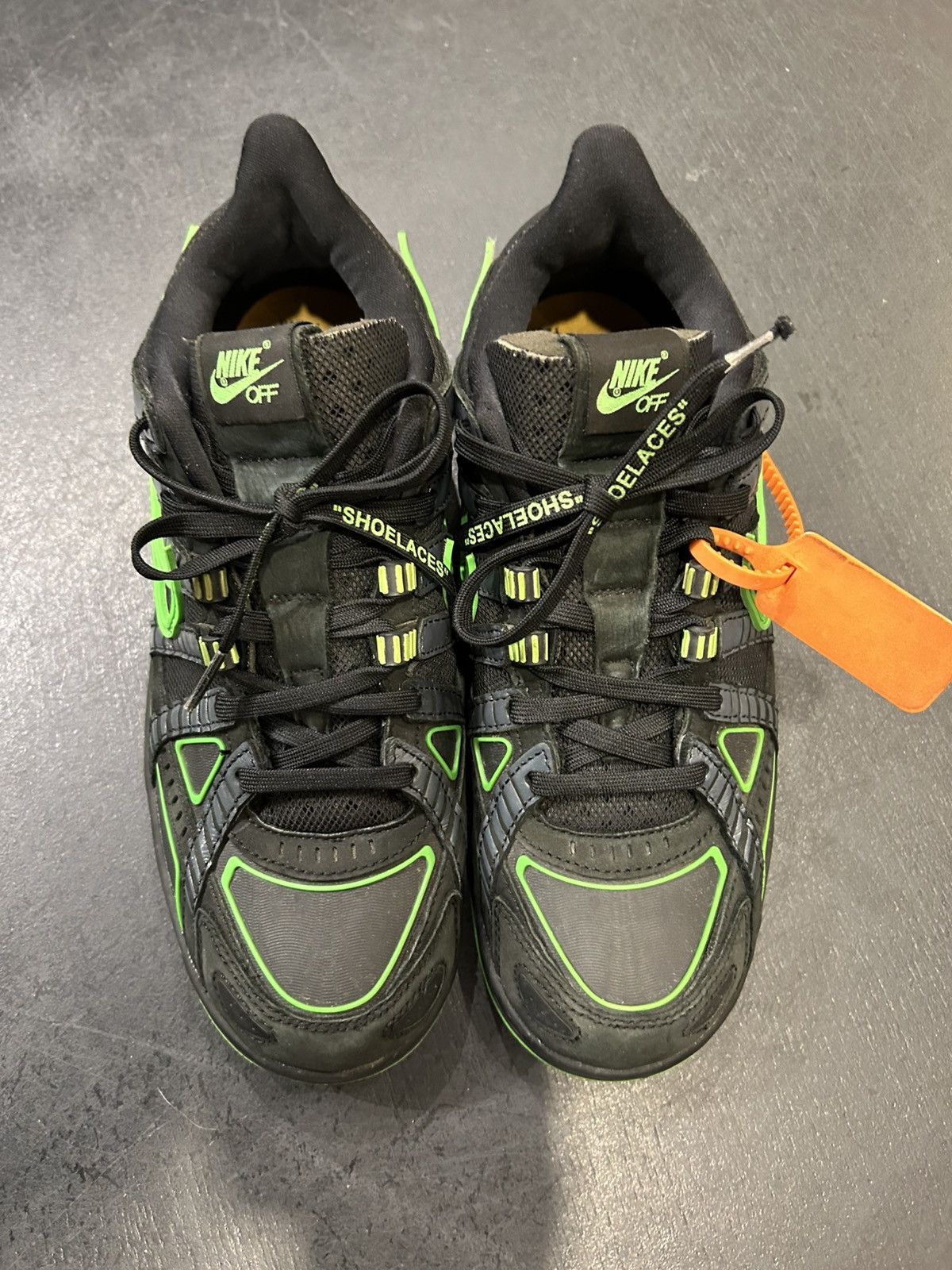 Nike Nike Rubber Dunk ‘Off-White Green Strike’ Size US 9.5 / EU 42-43 - 6 Thumbnail