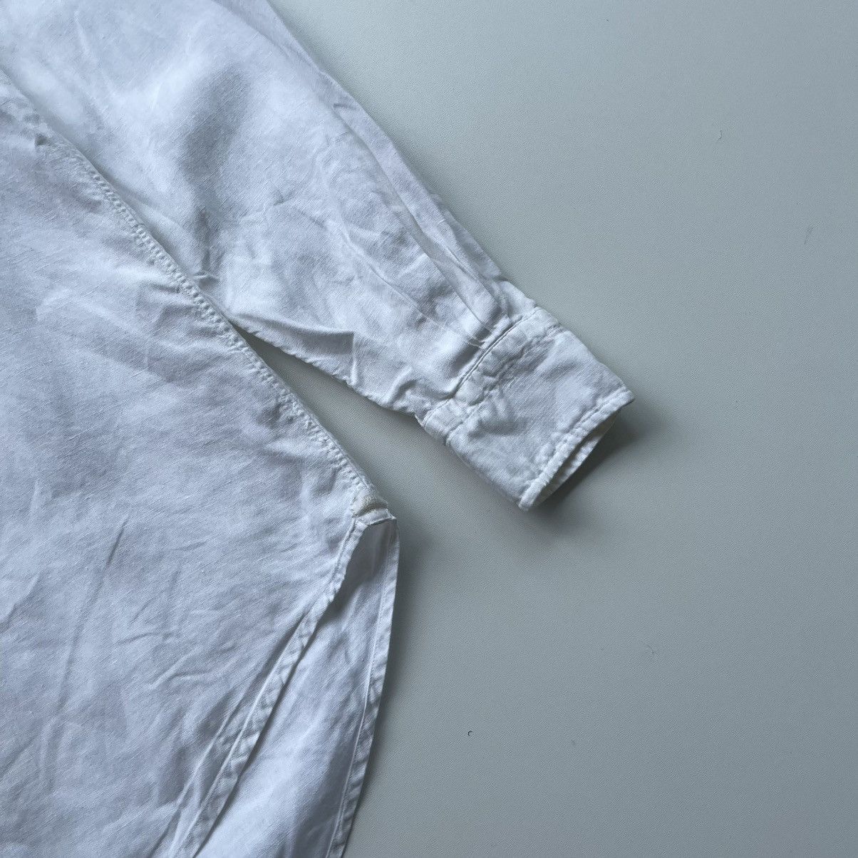 Loro Piana Loro Piana Linen Pocket Button Ups Vintage Classic Shirt Size US M / EU 48-50 / 2 - 4 Thumbnail
