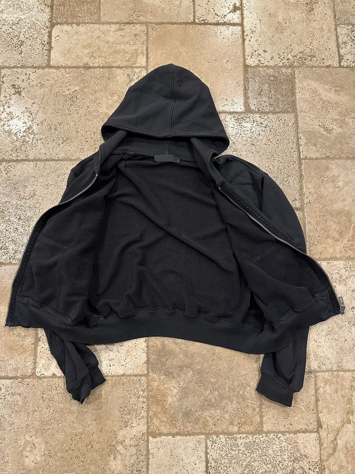 Haider Ackermann Haider Ackermann OG FW14 Suede Trim Zip Up Hoodie Size US L / EU 52-54 / 3 - 11 Thumbnail