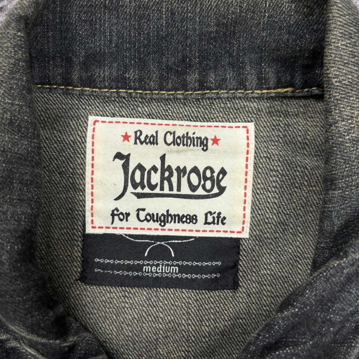 JACKROSE 2000s Jackrose - Apocalypse Style Mud Wash Denim Jacket Size US M / EU 48-50 / 2 - 8 Thumbnail