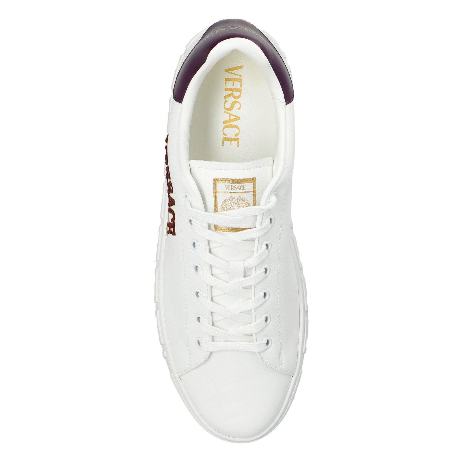VERSACE White Sports Shoes New And Authentic (Men's size:11;