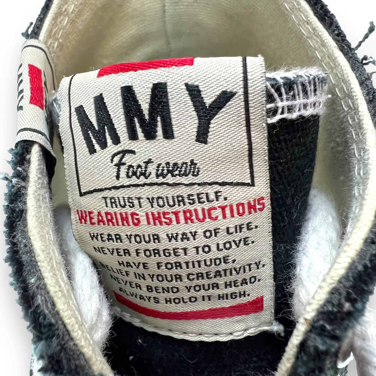 Maison MIHARA YASUHIRO Maison Mihara Yasuhiro Peterson High Black White Size US 10 / EU 43 - 8 Thumbnail