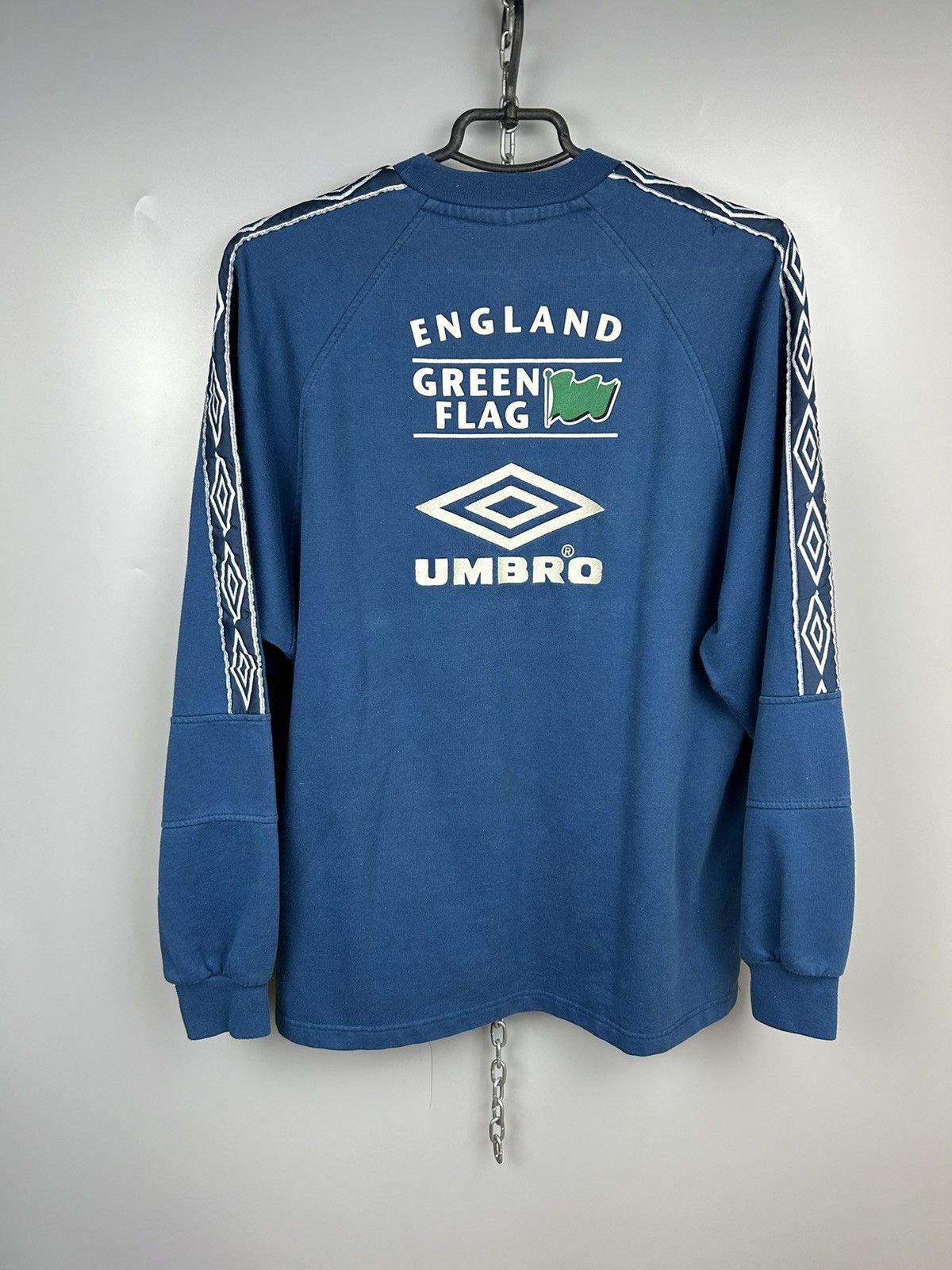 Vintage Vintage 90s England Training Sweatshirt 1998 Size US L / EU 52-54 / 3 - 15 Thumbnail