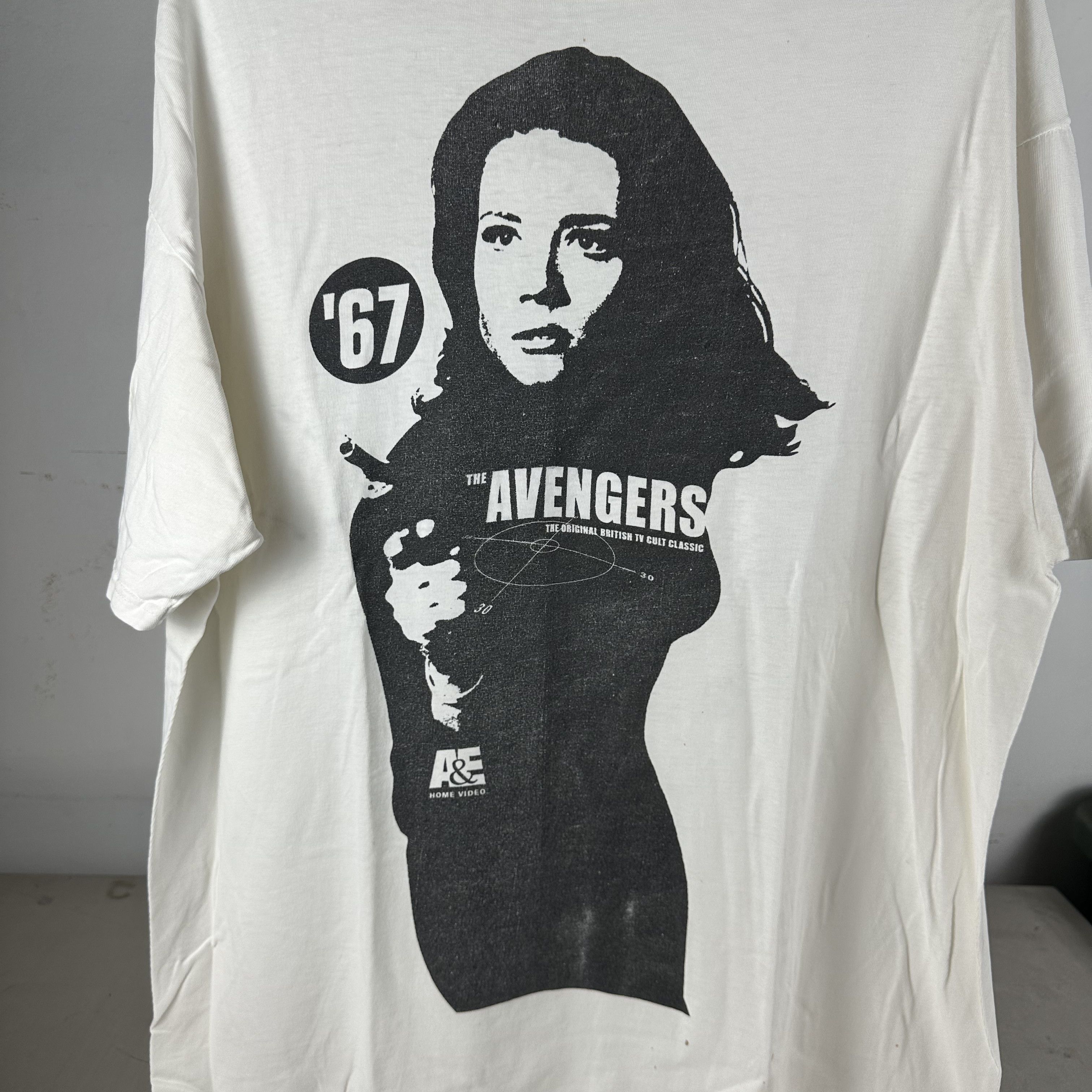Vintage 2000s Diana Rigg The Avengers The Original British Tee Size US XL / EU 56 / 4 - 2 Thumbnail