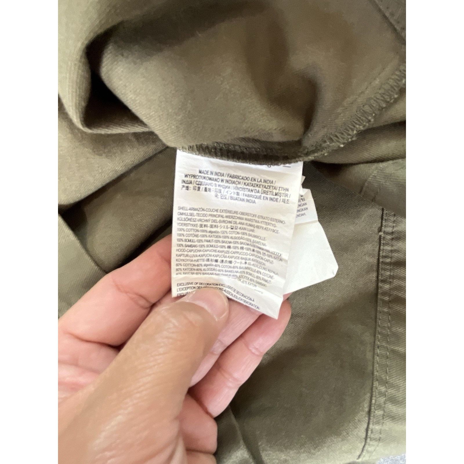 Vans VANS Military Style Hooded Cropped Jacket Army Green Size S Size S / US 4 / IT 40 - 6 Thumbnail