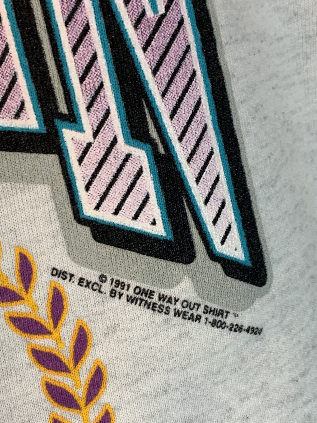 Vintage *RARE* Vintage 80’s Jesus University Of Heaven Sweatshirt Size US L / EU 52-54 / 3 - 7 Thumbnail