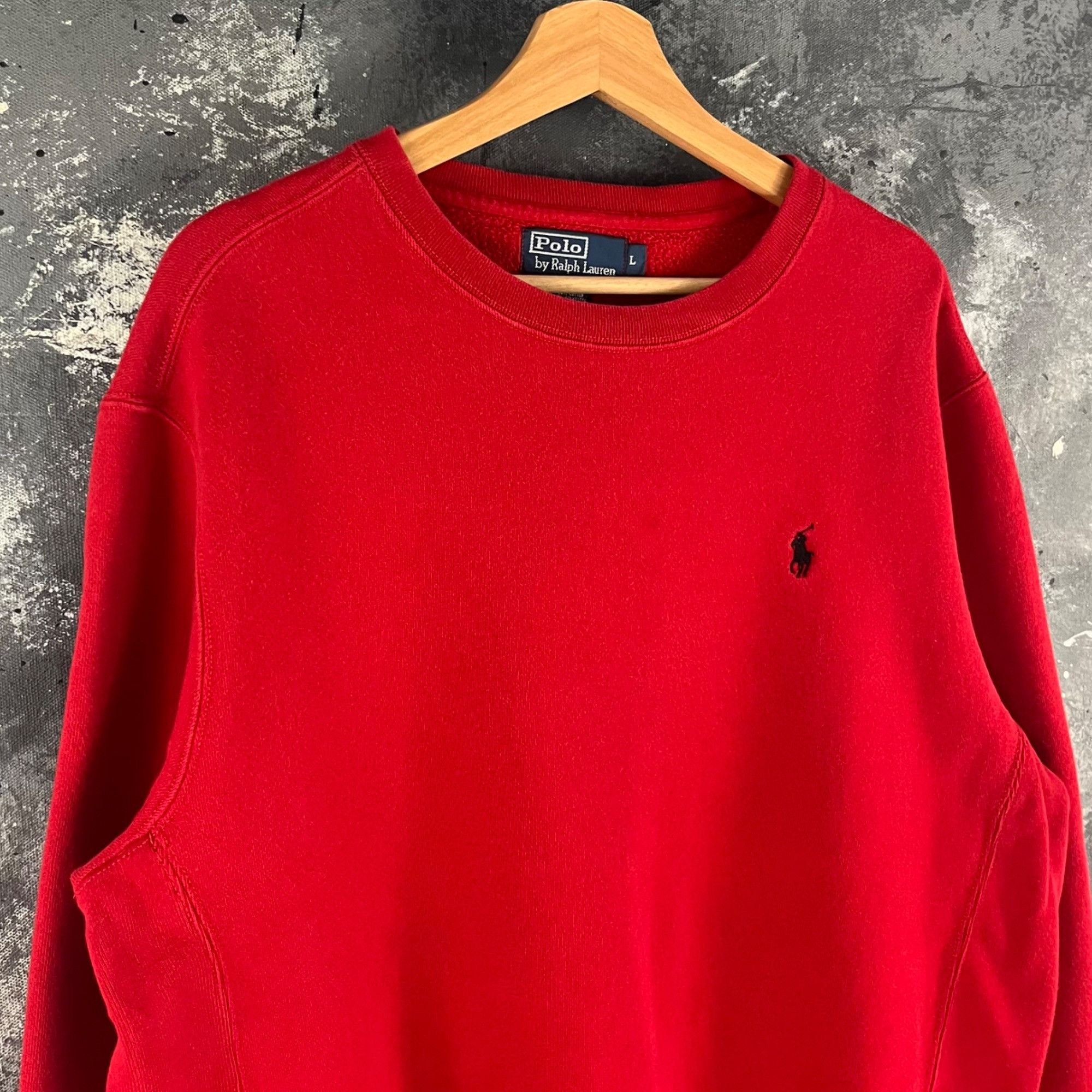 Polo Ralph Lauren × Vintage Vintage 90’s Polo sweatshirt Size US L / EU 52-54 / 3 - 2 Thumbnail