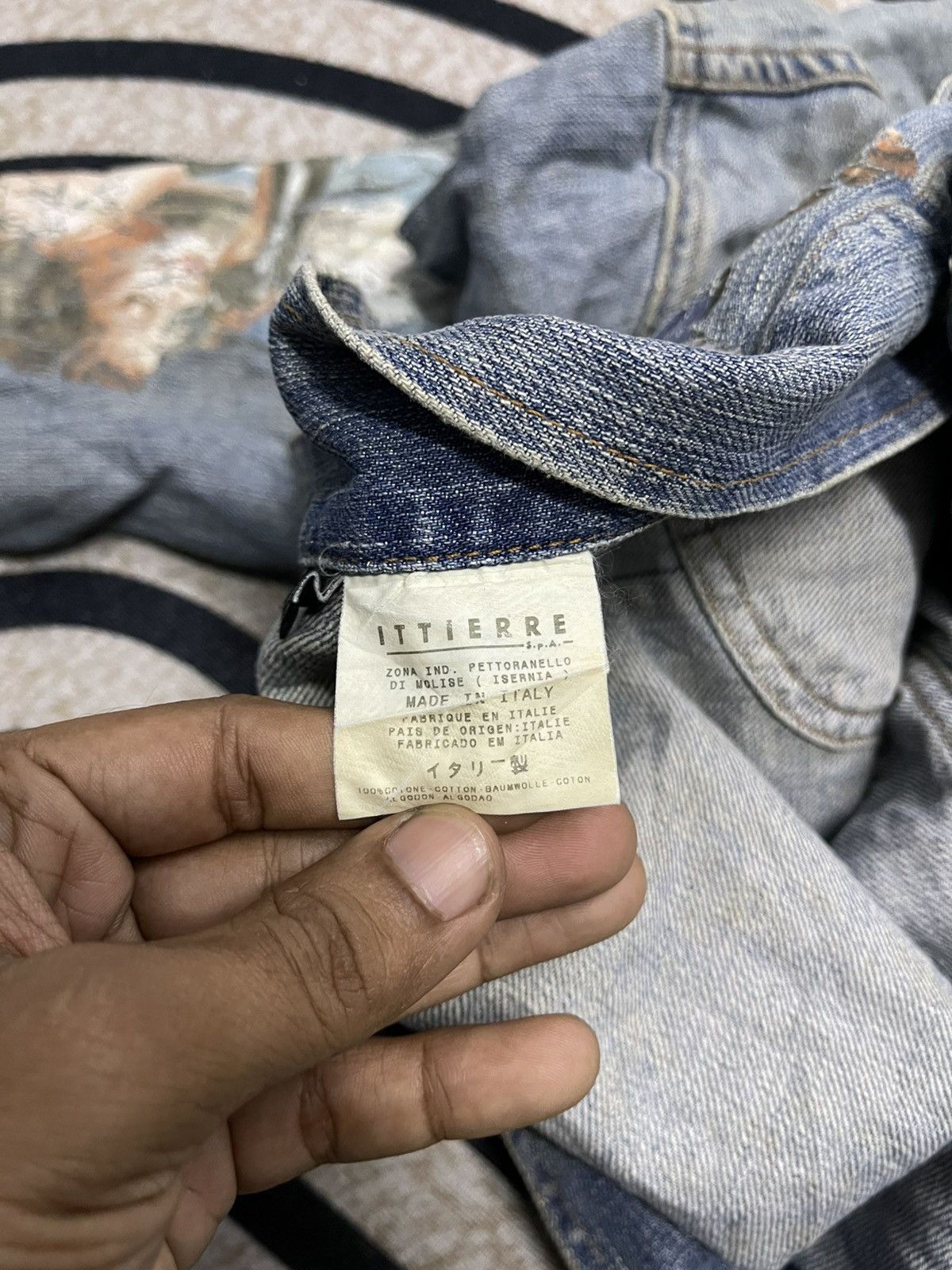 Dolce & Gabbana 2000s DOLCE & GABBANA PIN-UP PRINTED AMERICAN DENIM JACKET Size US M / EU 48-50 / 2 - 17 Thumbnail