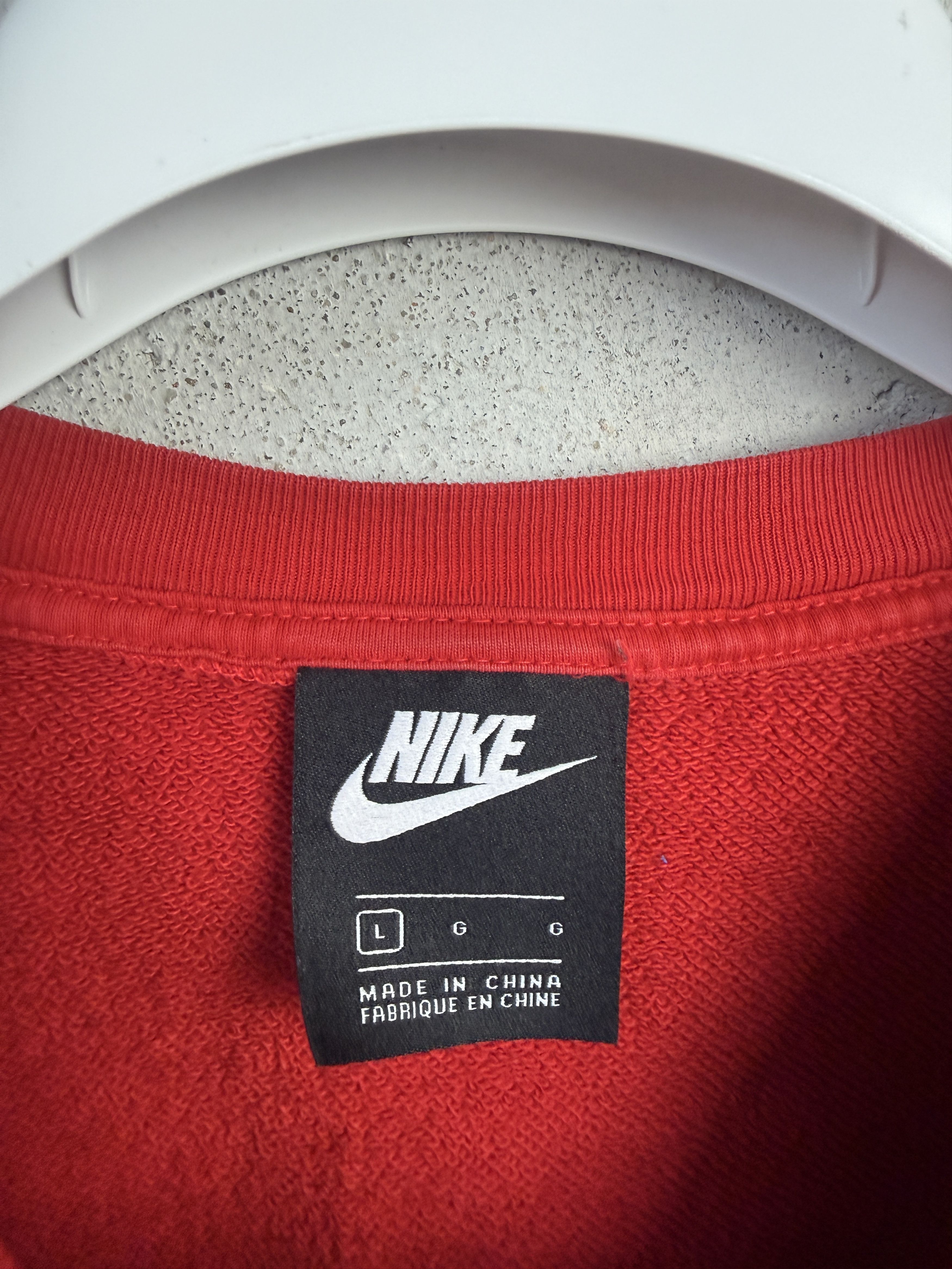 Nike Nike big swoosh leopard print sweatshirt crewneck Size L / US 10 / IT 46 - 3 Thumbnail
