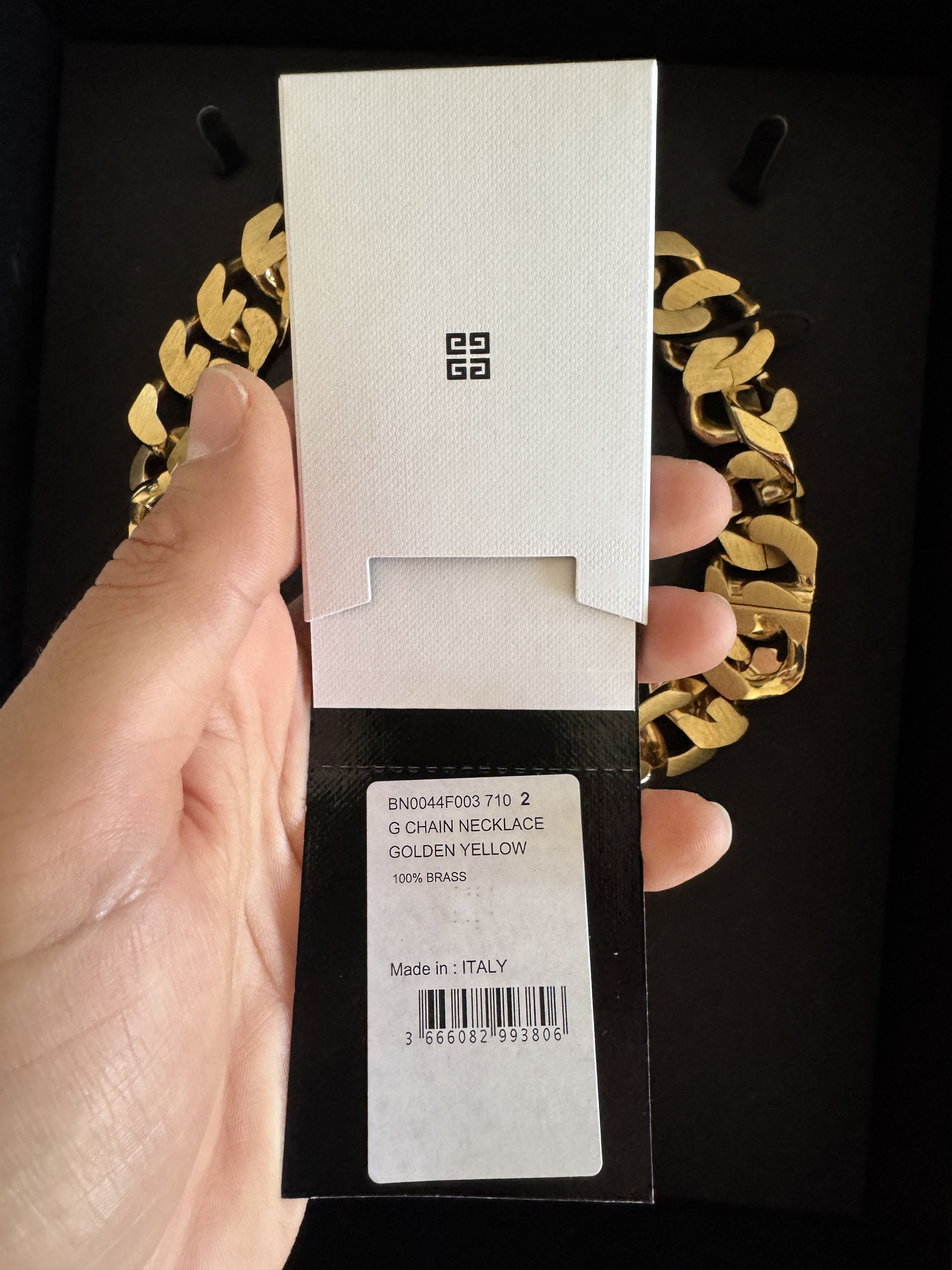 Givenchy Medium G Chain Necklace – Gold-Tone Metal Size ONE SIZE - 5 Thumbnail