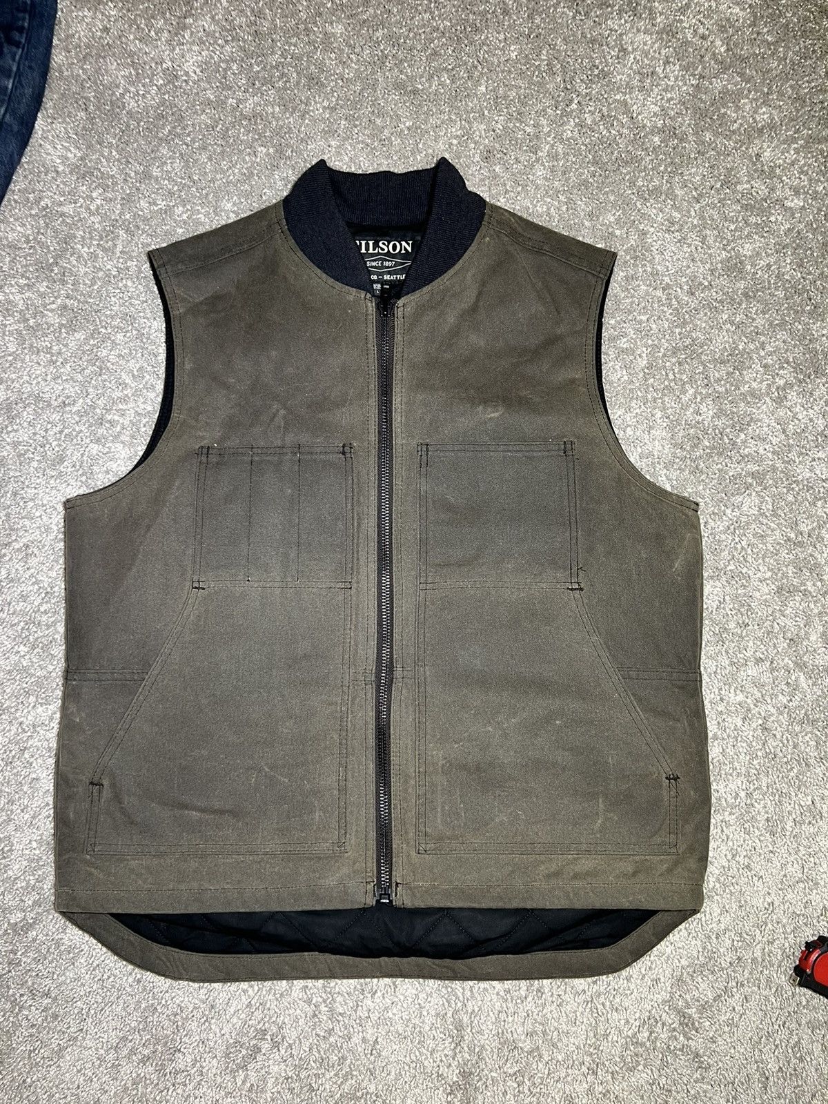 Filson Filson Waxed Canvas Vest | Grailed