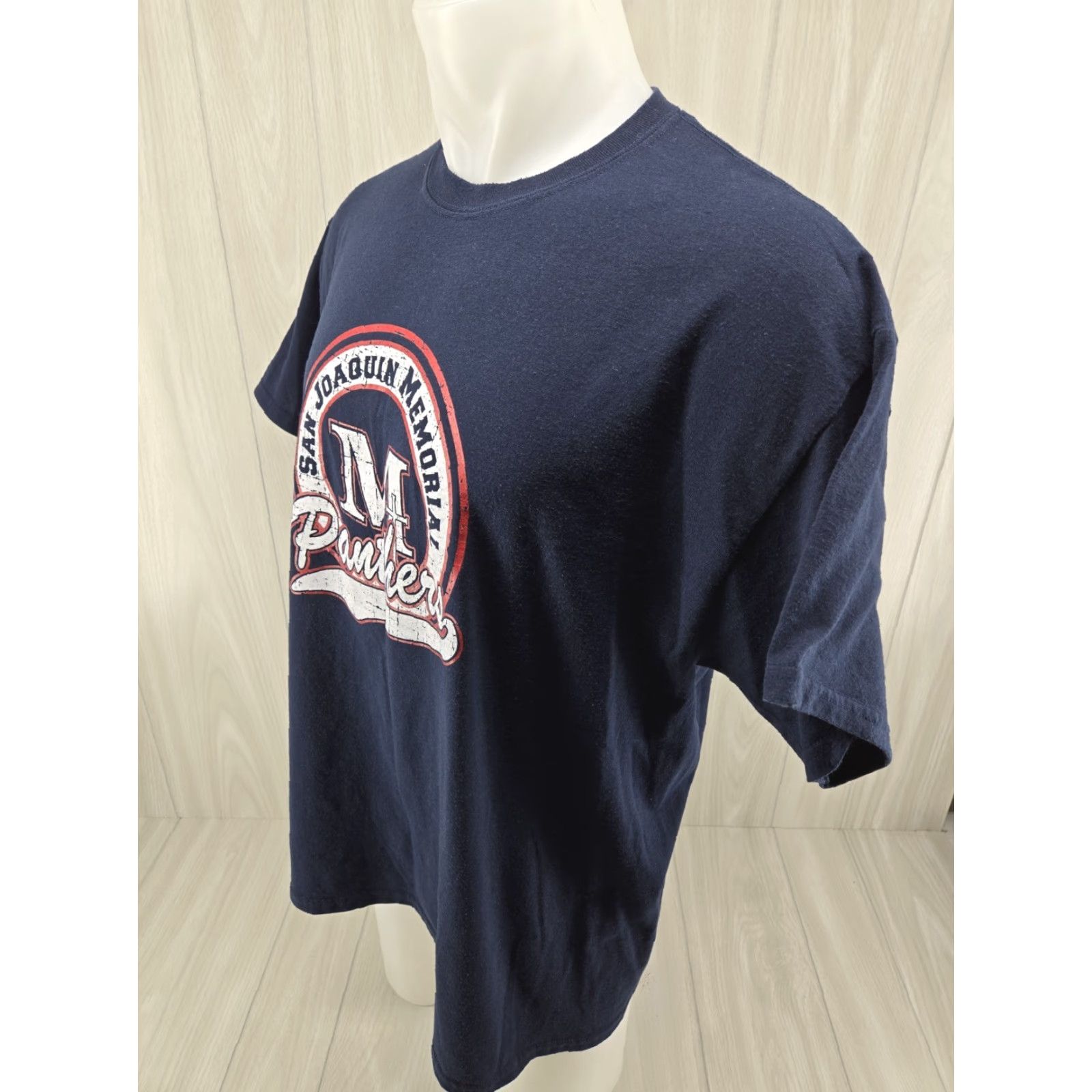 Gildan San Joaquin Memorial Panthers T-Shirt Blue Size XL Size US XL / EU 56 / 4 - 4 Thumbnail