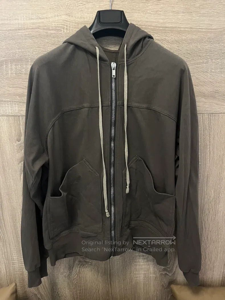 Rick Owens RICK OWENS Zipper Sweatshirt Size US S / EU 44-46 / 1 - 1 Thumbnail