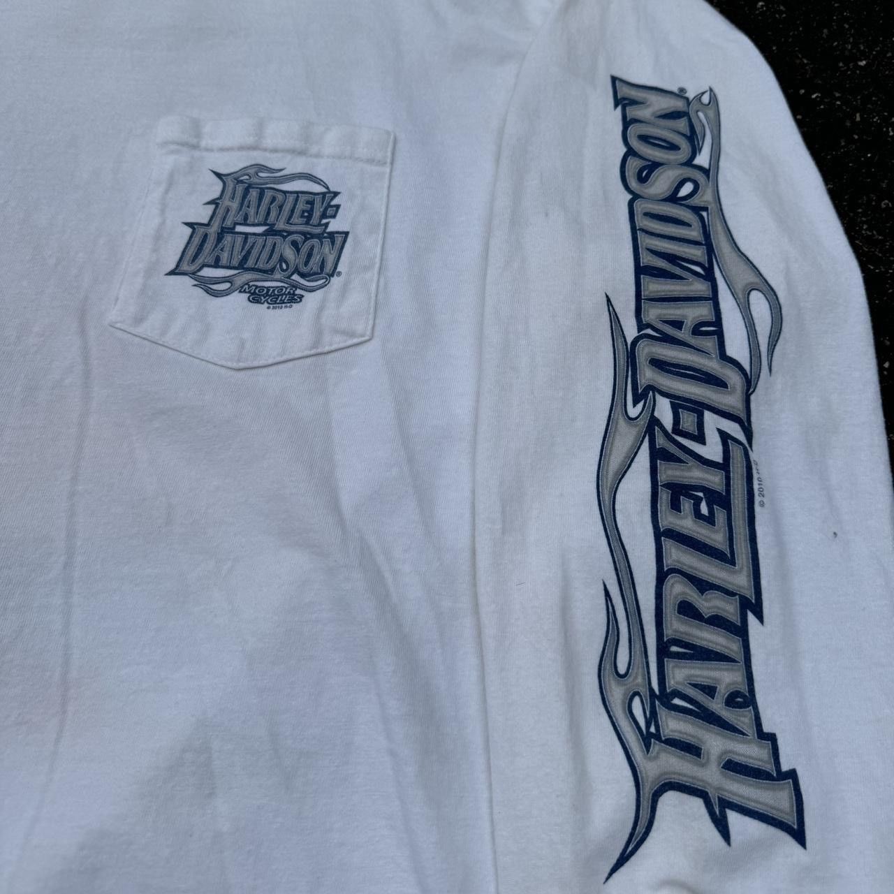 Harley Davidson × Vintage Harley Longsleeve Size US XL / EU 56 / 4 - 3 Thumbnail