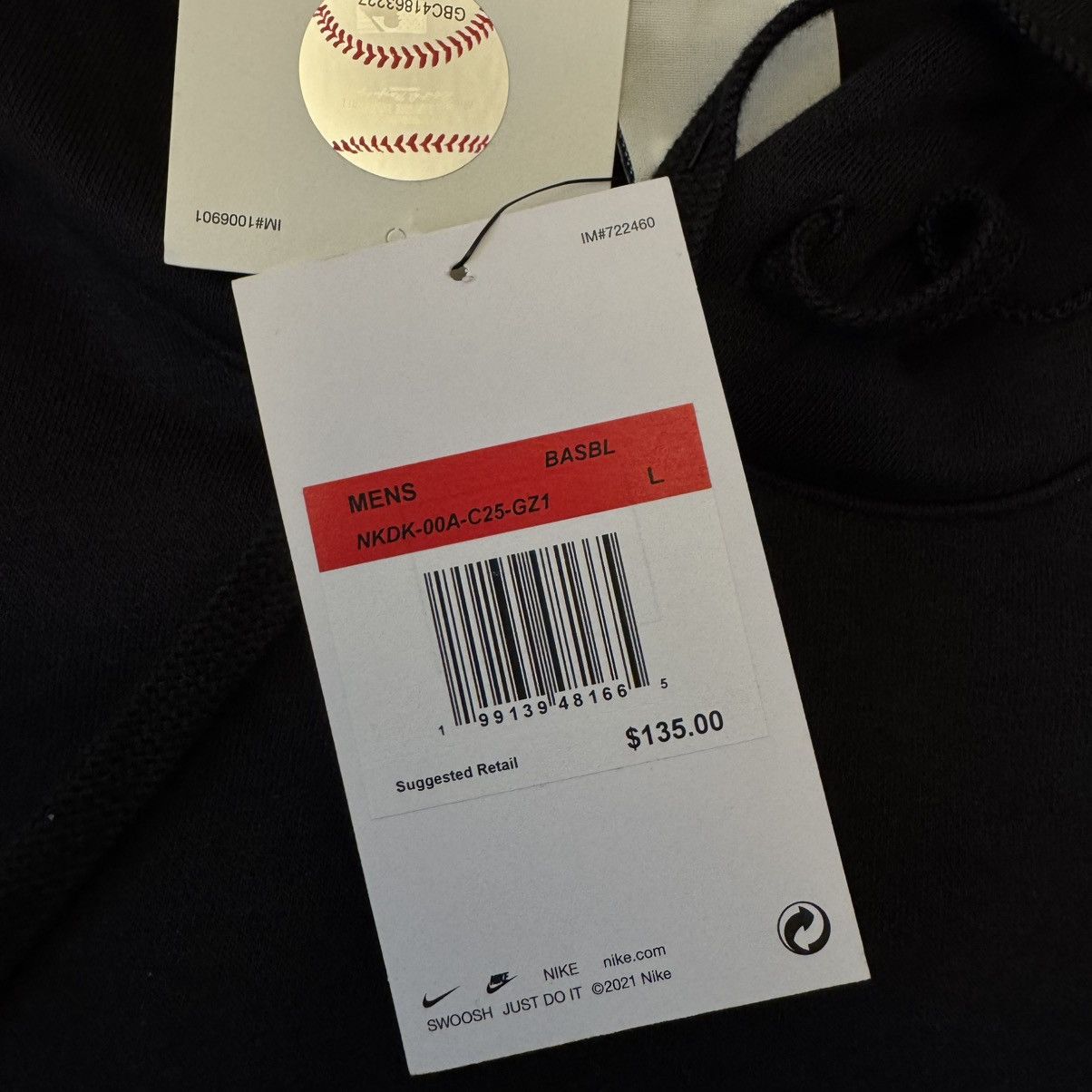 Nike Nike x Joshua Vides x New York Yankees Collab Hoodie Size US L / EU 52-54 / 3 - 7 Thumbnail