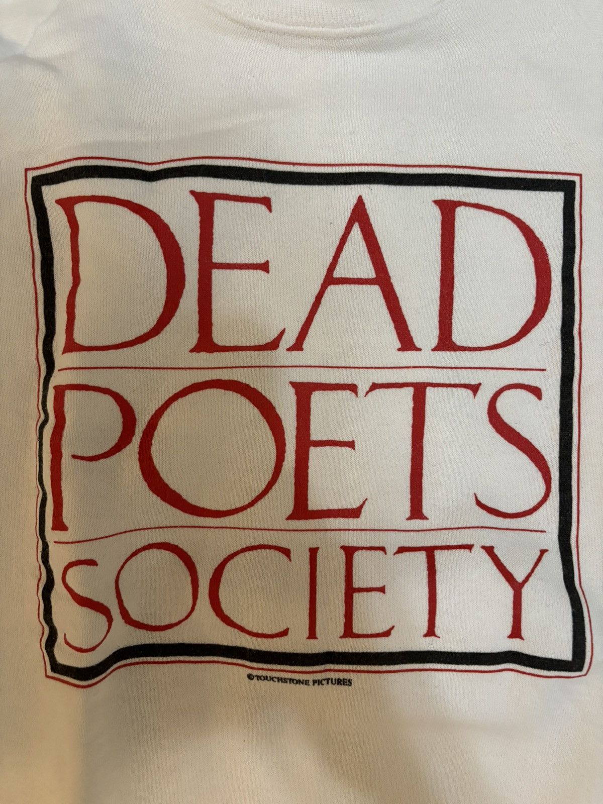 Vintage Rare Vintage Dead Poets Society Robin Williams Movie Tee Size US XL / EU 56 / 4 - 9 Thumbnail