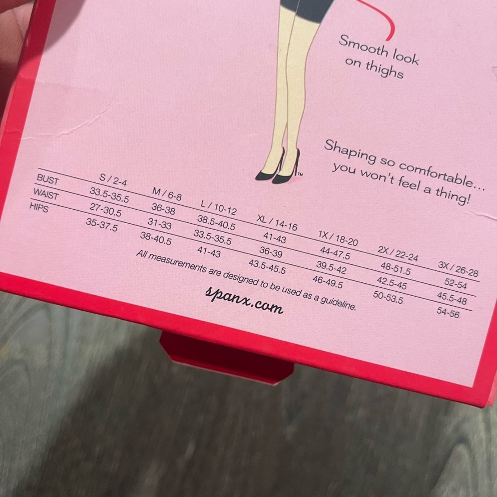 Spanx NWT Spanx Undie-tectable Shapewear Stretch Nude Size XL Size ONE SIZE - 11 Thumbnail