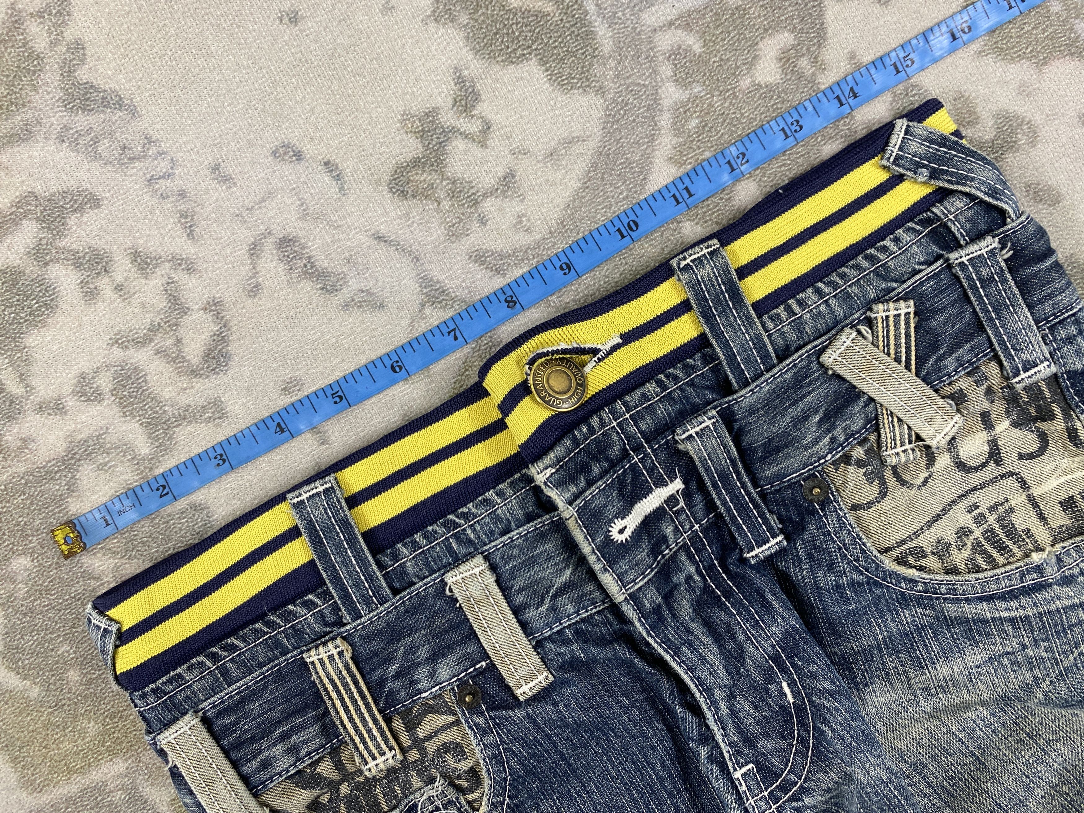Japanese Brand Vintage Double Waist Jeans 30x32.5 Denim- JN3544 Size US 30 / EU 46 - 5 Thumbnail