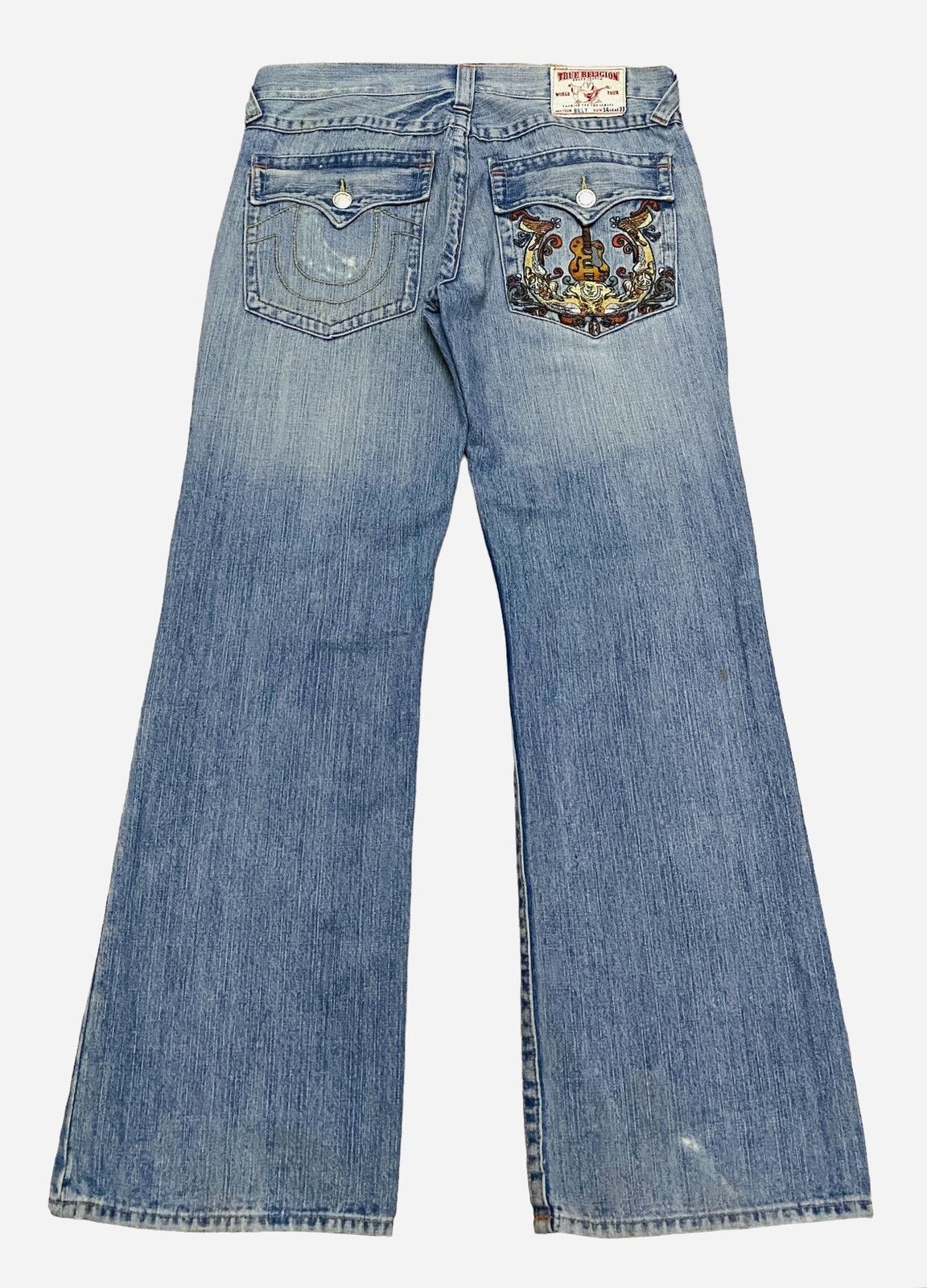 image of Made In USA x True Religion Very Vintage Brand True Religion Usa Flared Jeans 1990S in Denim (Size 