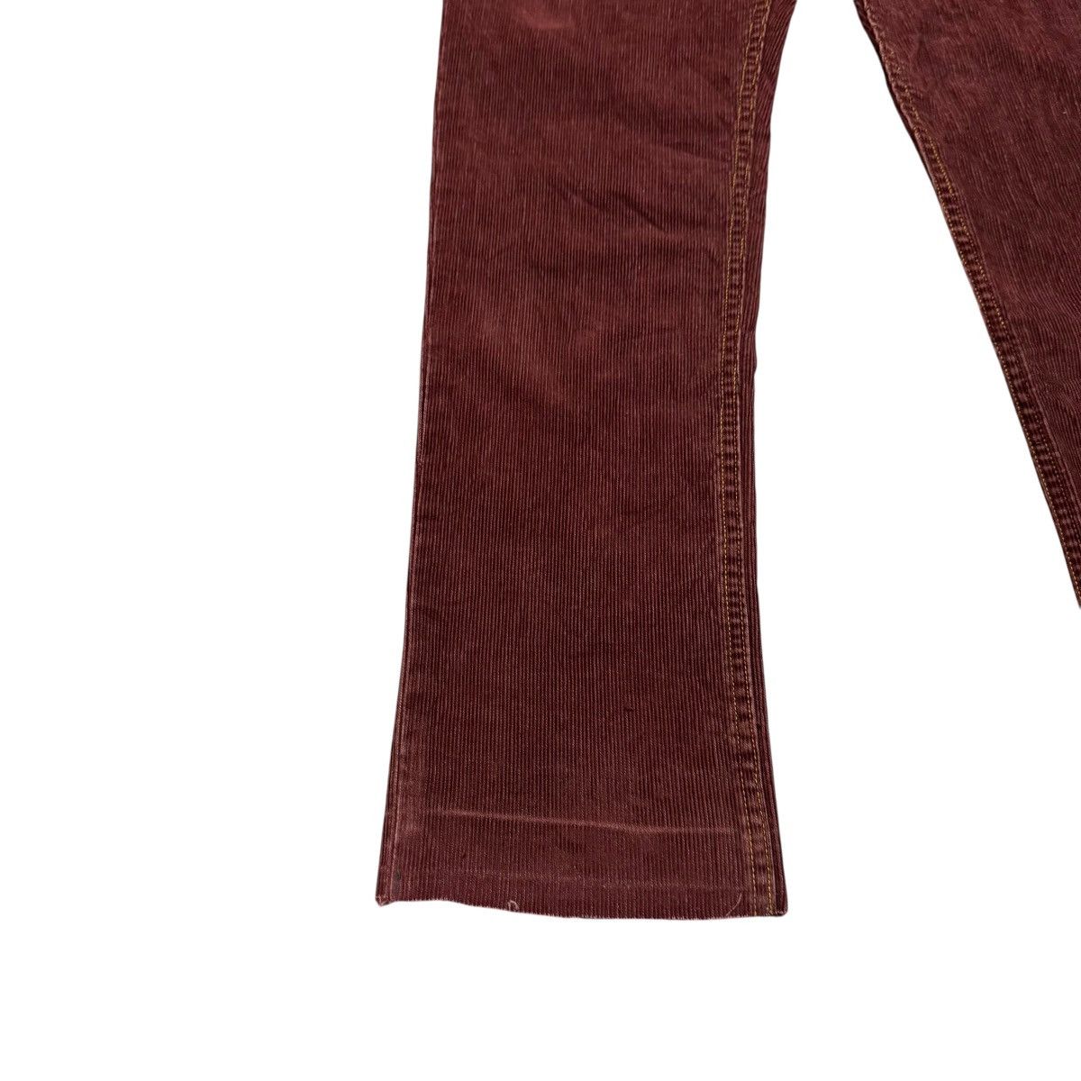 Hysteric Glamour Hysteric Glamour Corduroy Maroon Jeans Size 29" - 7 Thumbnail