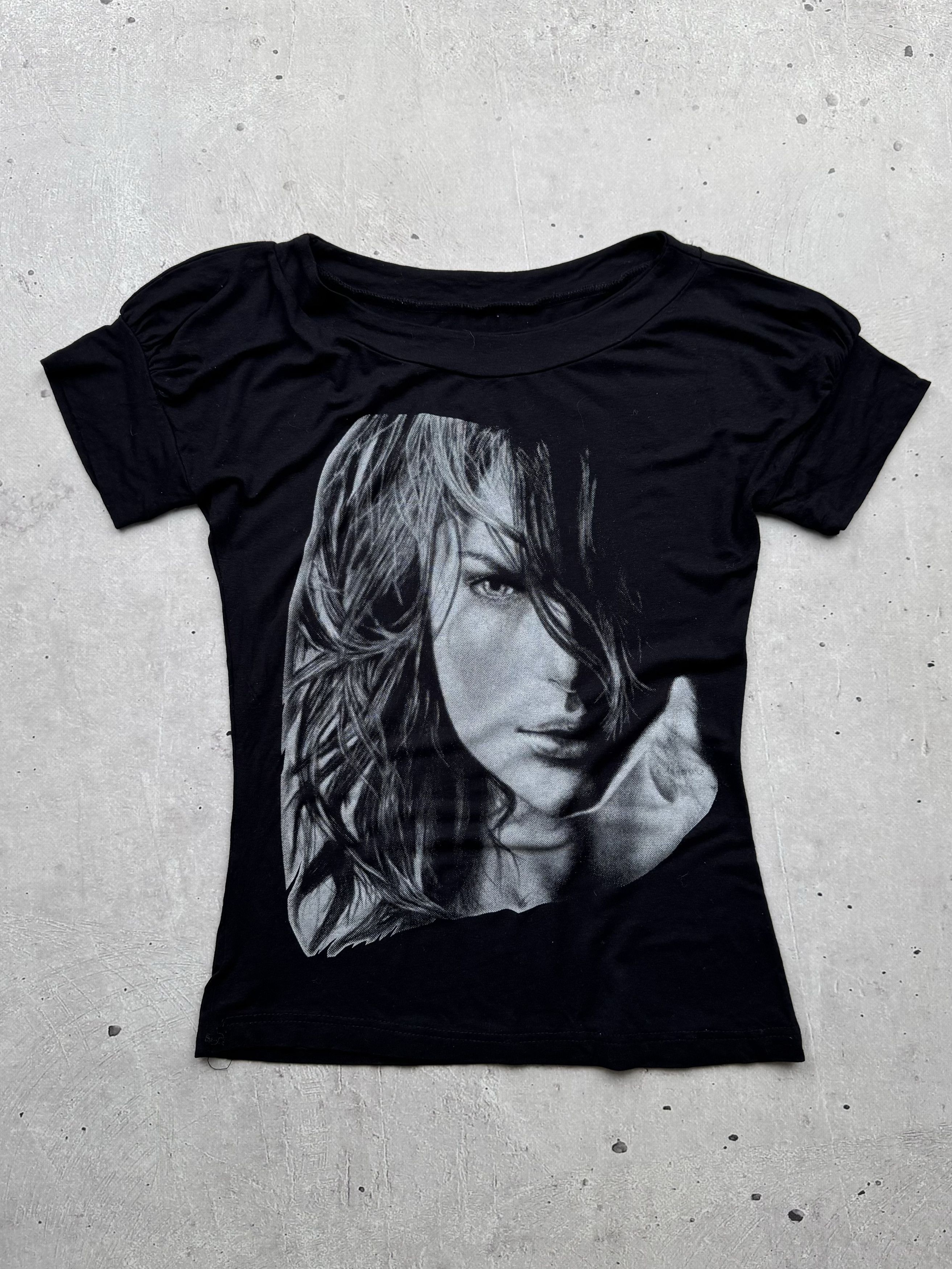 Other Vintage Girl Printed T-Shirt Size S / US 4 / IT 40 - 1 Thumbnail