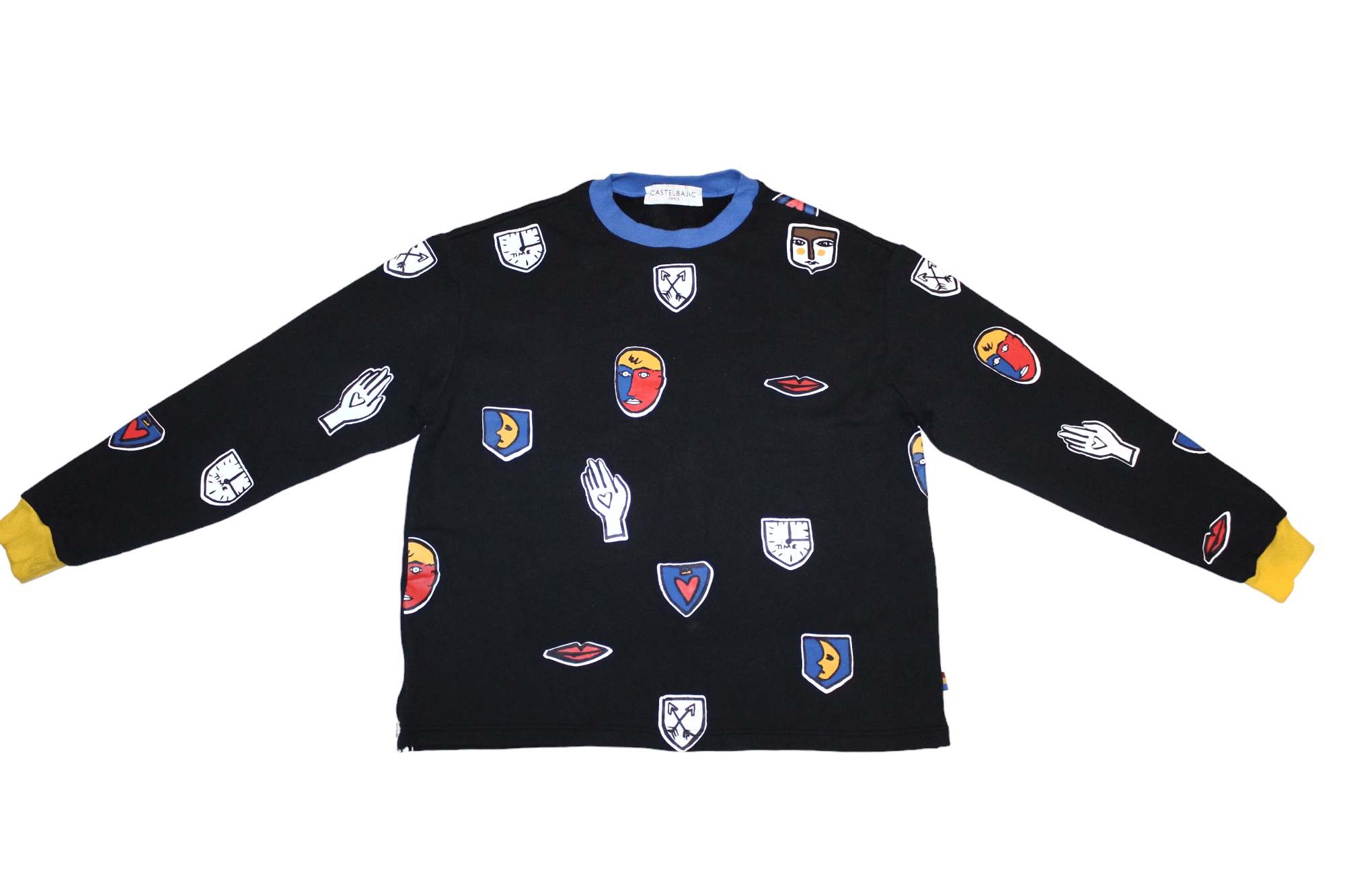 Jean Charles De Castelbajac Jean Charles Castelbajac Artwork All Over Print Sweatshirt Size US XL / EU 56 / 4 - 2 Thumbnail