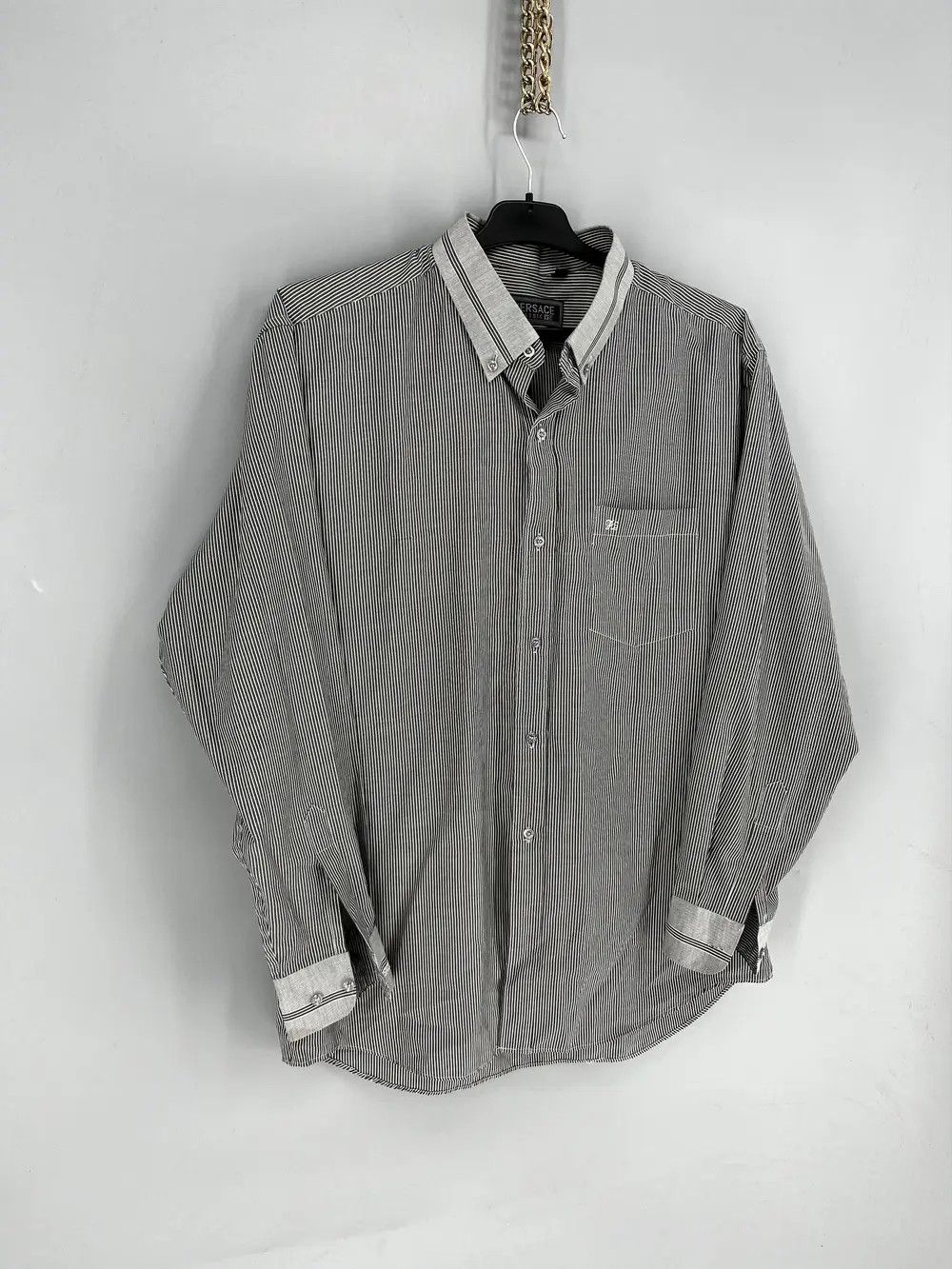 Versace Mens Vintage Versace Collection Shirts button up luxury Size US XL / EU 56 / 4 - 2 Thumbnail