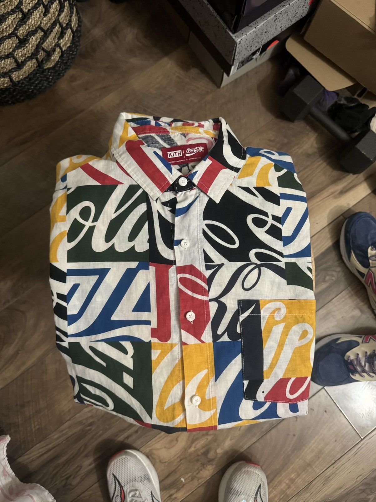 Coca Cola × Kith Kith Coca Cola Hawaiian Shirt Size US L / EU 52-54 / 3 - 1 Thumbnail