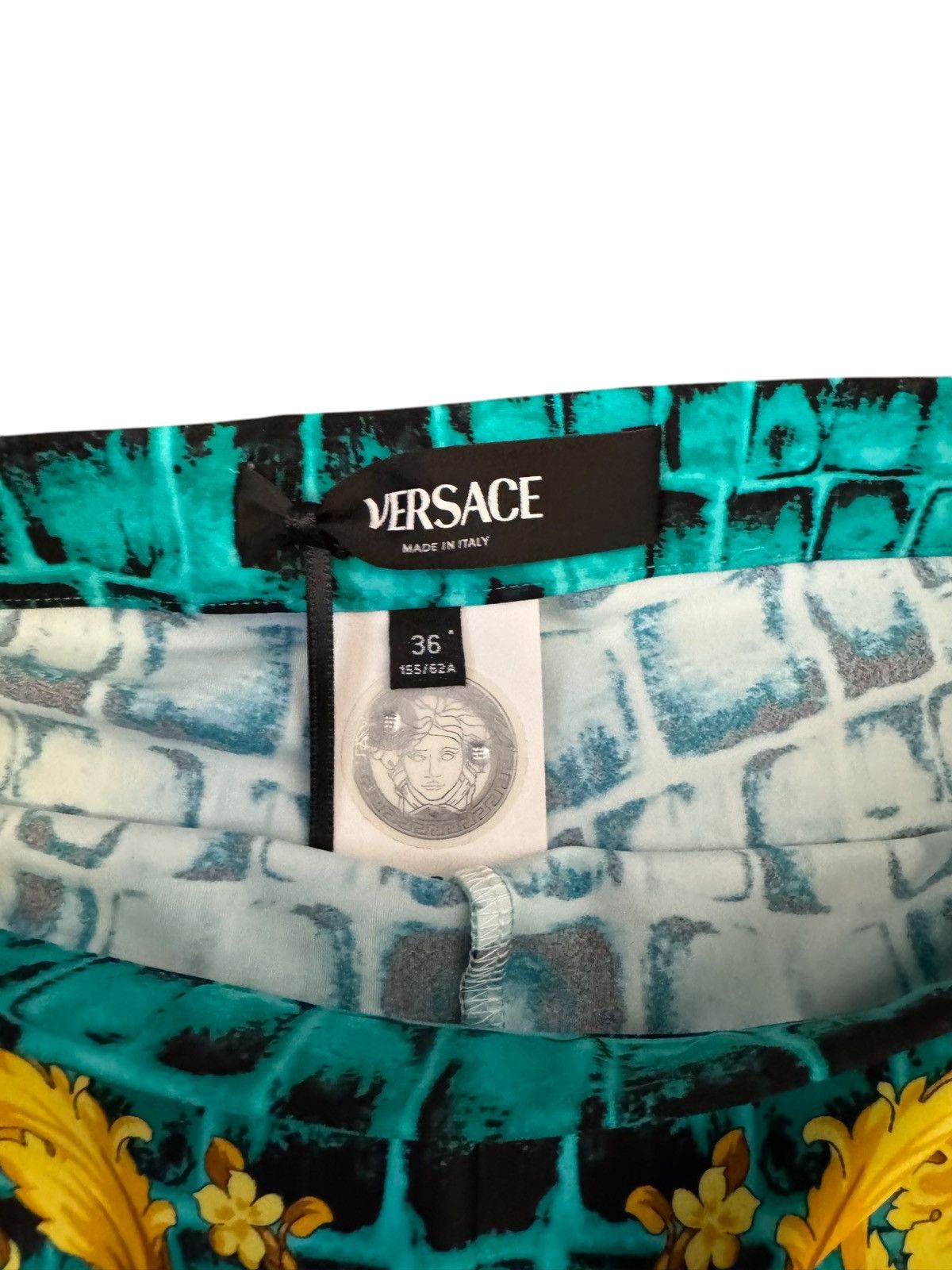 Versace Versace Printed Leggings – Size 36, Never Worn Size 25" / US 0 / IT 36 - 6 Thumbnail