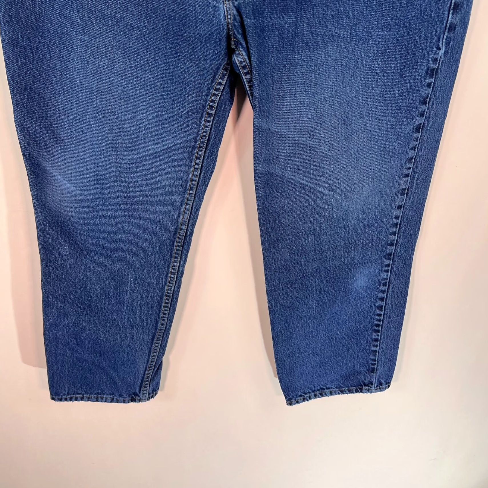Levi's Levi's 550 Jeans Mens Size 42 Blue Straight Relaxed Fit Workwear 42 X 30 Size US 42 / EU 58 - 4 Thumbnail
