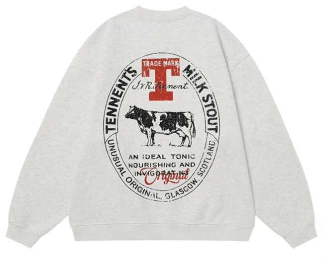 Japanese Brand × Vintage "T-Cow-M" Sweatshirts Size US M / EU 48-50 / 2 - 1 Thumbnail