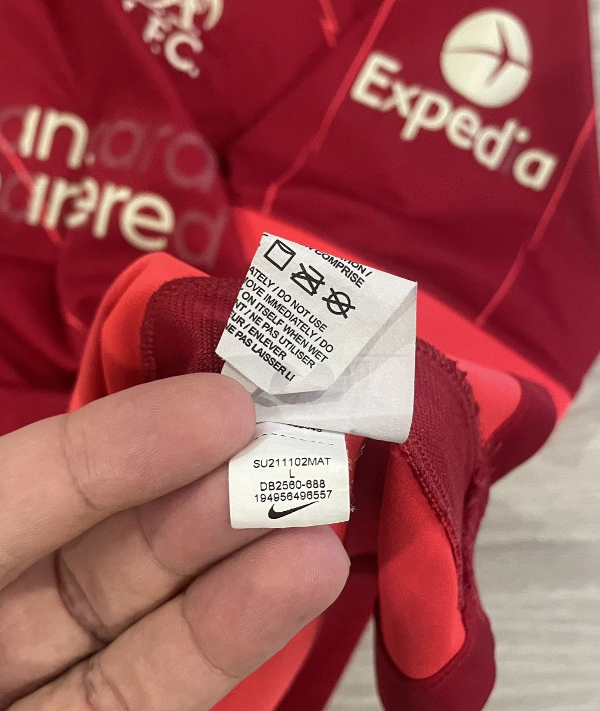 Nike Nike 2021/22 Liverpool FC Home Jersey Soccer Mens Size Large Size US L / EU 52-54 / 3 - 4 Thumbnail